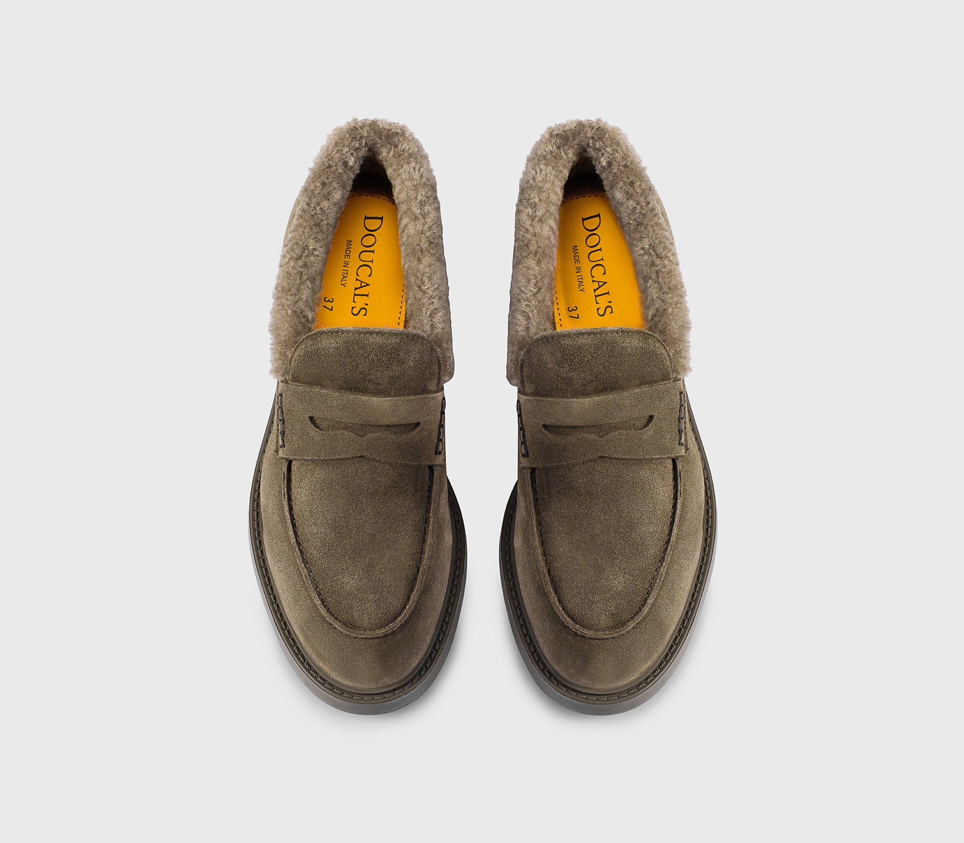 doucal-s-loafers-penny-mokassin-espresso-wildleder image 2