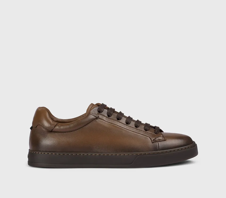 doucal-s-sneakers-du3552-sneaker-braun-lammnappa-herren image 1