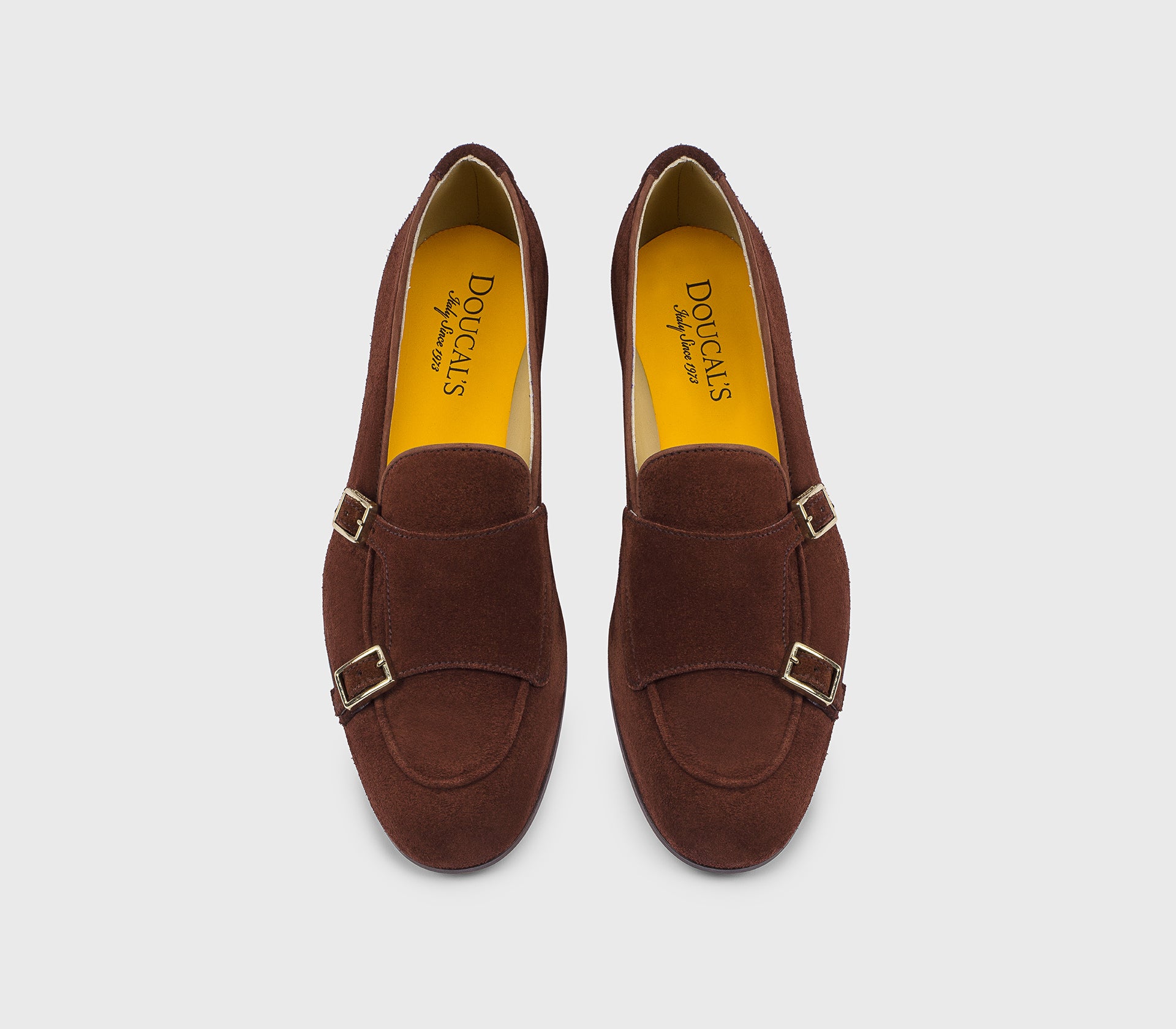 doucal-s-buckles-dd8877-monkstrap-wood-velours-damen image 2