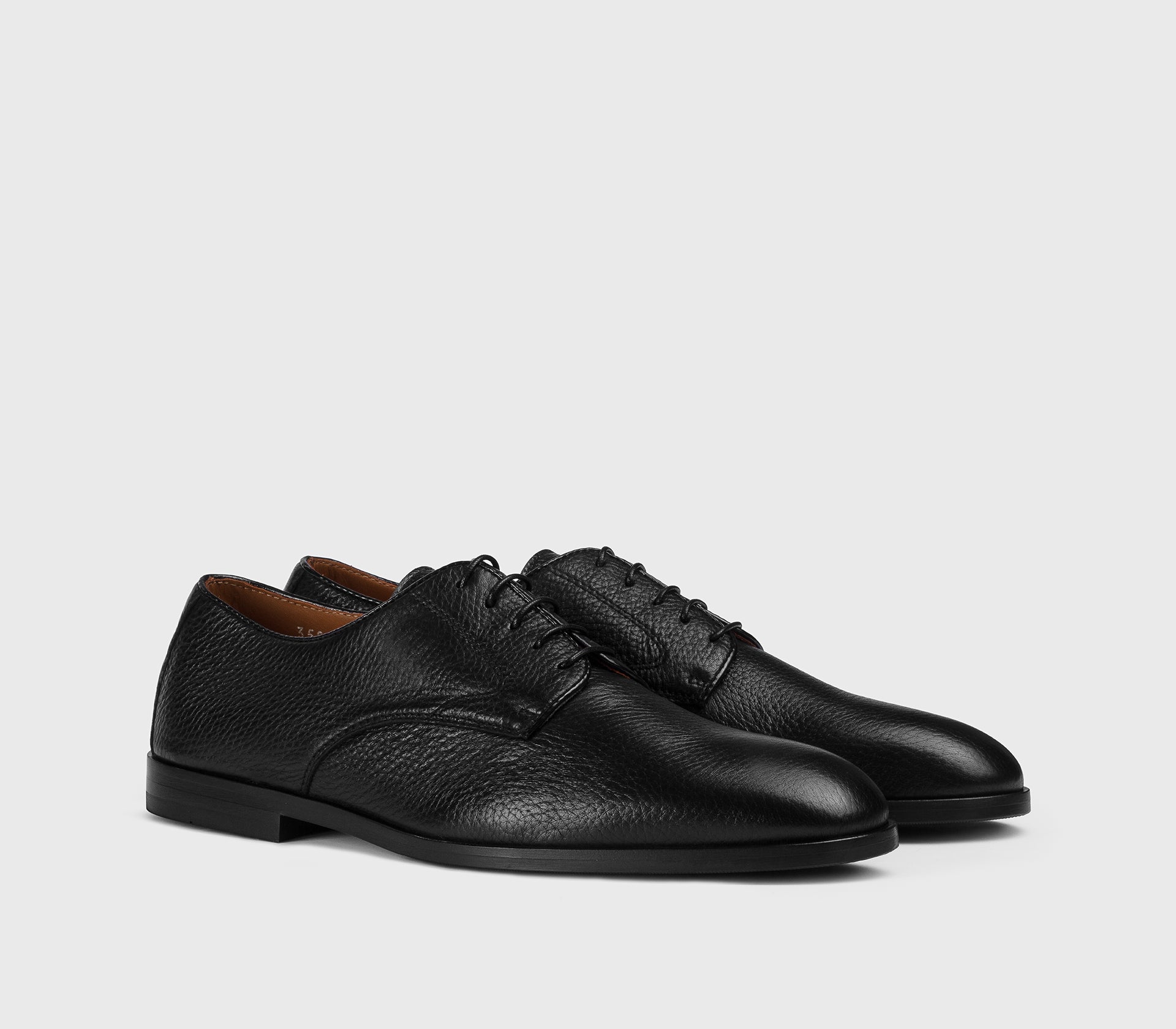 doucal-s-lace-ups-derby-schn-rschuh-schwarz-hirschleder image 3
