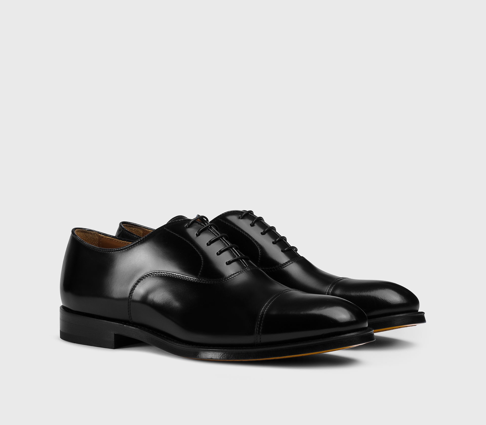 doucal-s-lace-ups-du1002-oxford-schn-rschuh-schwarz-herren image 3