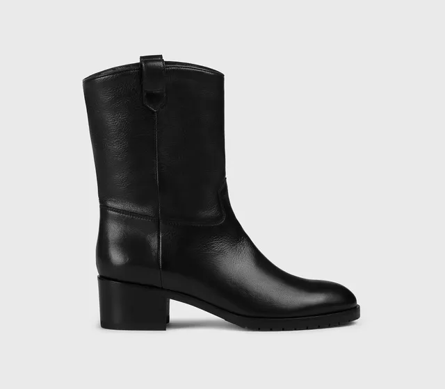 doucal-s-ankle-boots-dd8832-stiefelette-schwarz-leder-absatz image 1