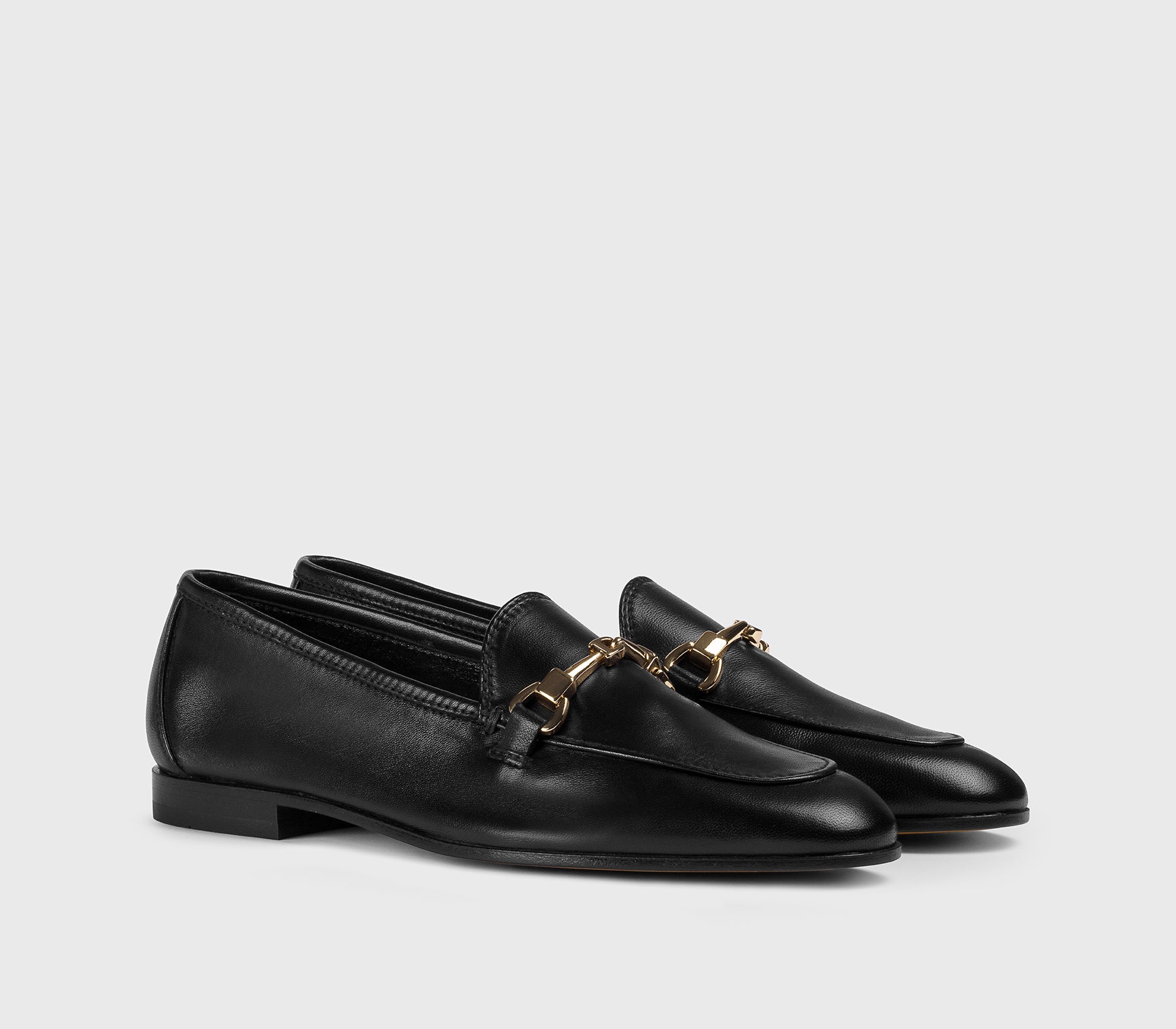 doucal-s-loafers-mokassin-schwarz-damen-lammnappa-trense image 3