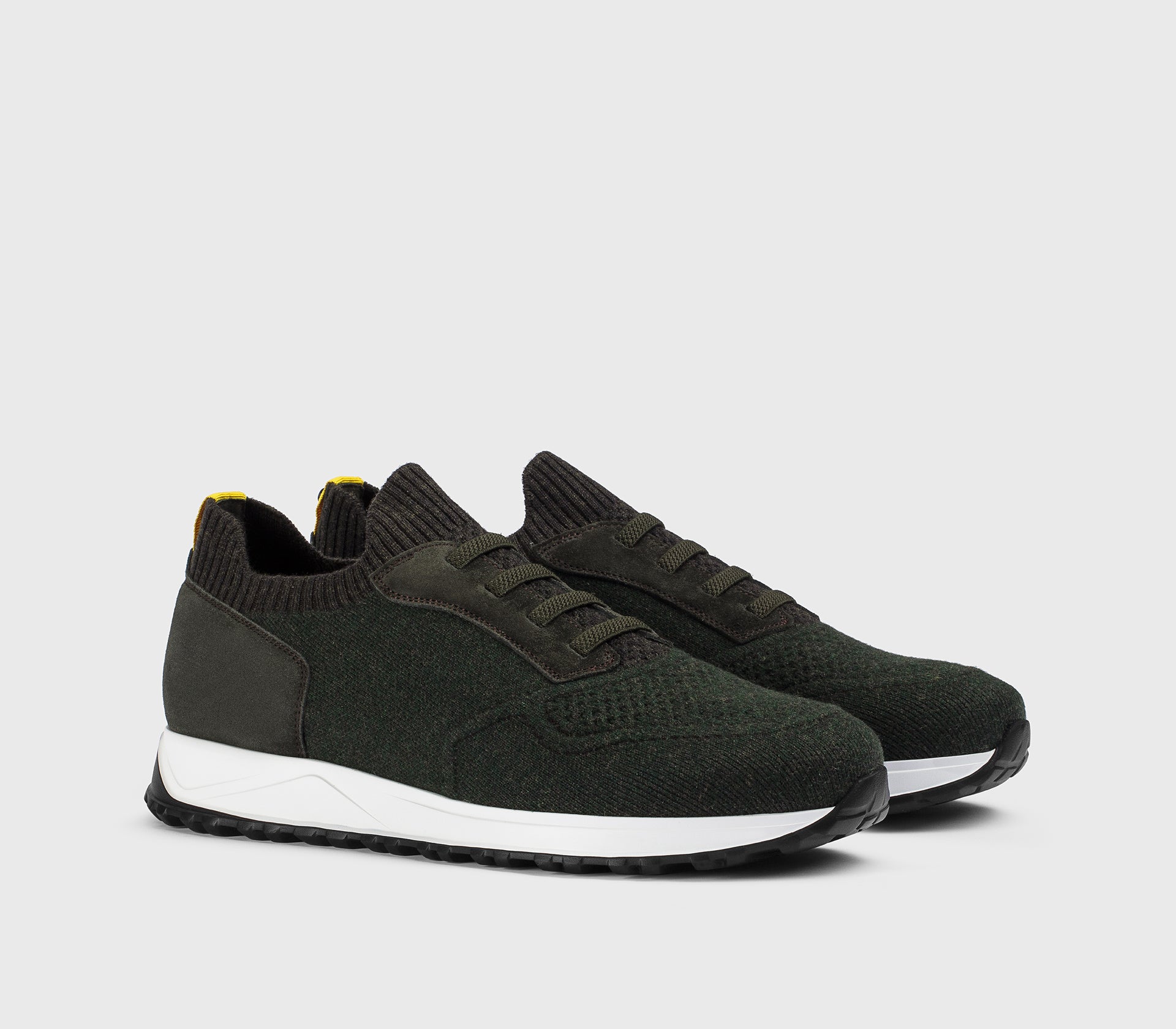 doucal-s-sneakers-slip-on-wolle-wildleder-military image 3