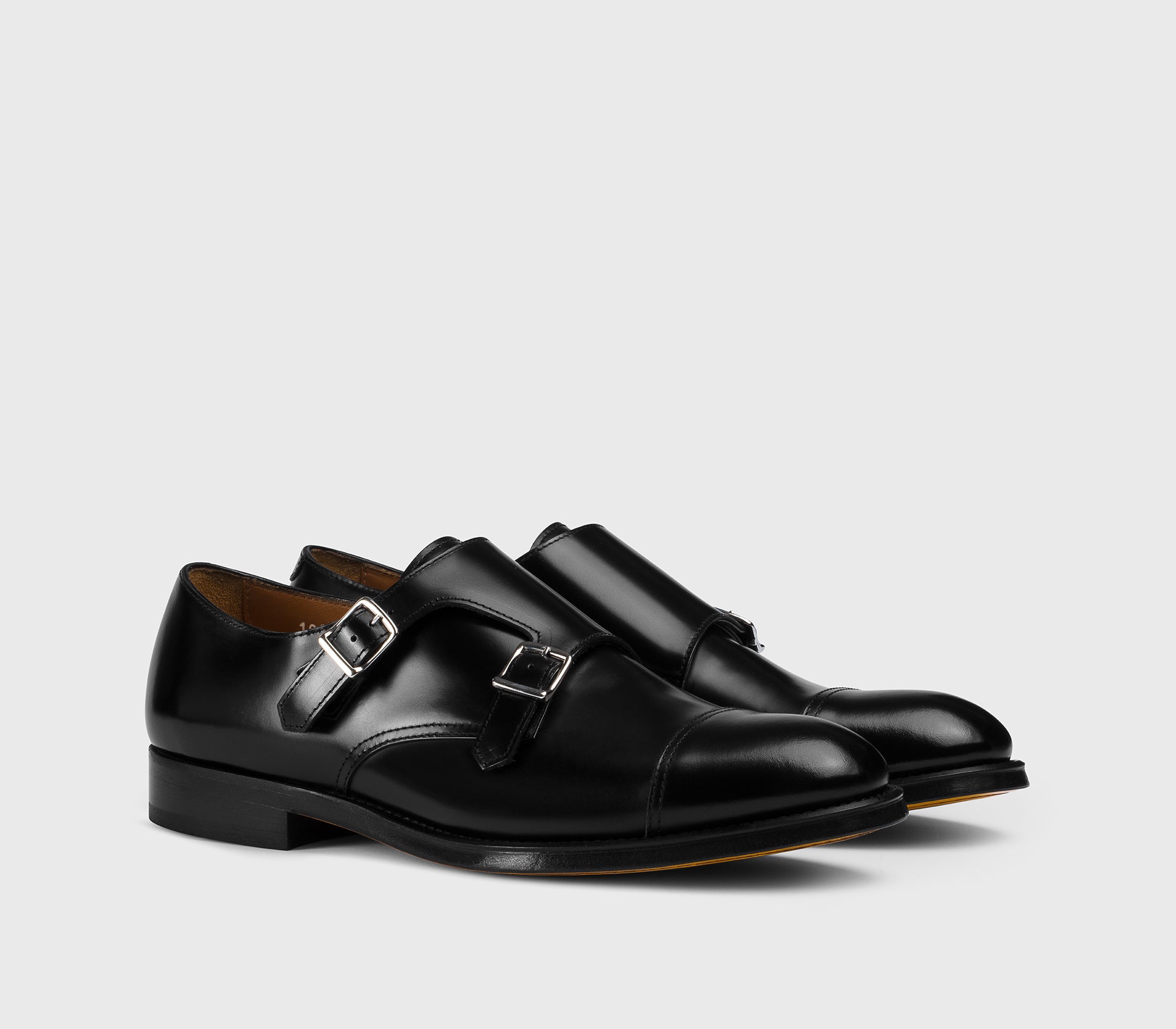 doucal-s-buckles-monkstrap-leder-schwarz image 3