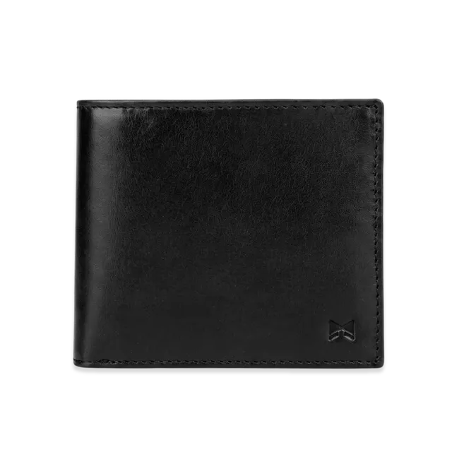 gentlemen-s-geldbeutel-bifold-portemonnaie-leder-schwarz image 1