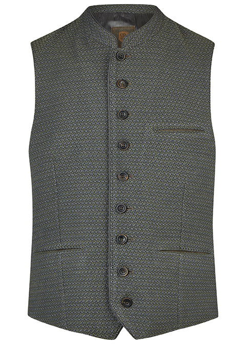 beckert-chuck-trachtenweste-smaragd-jacquard-lenon image 4