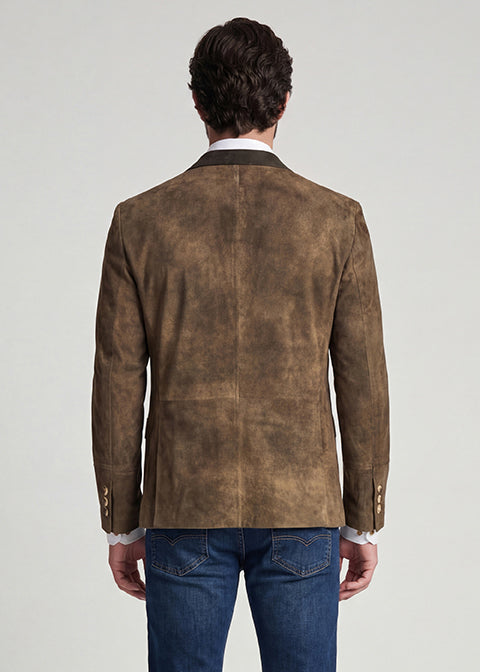 beckert-chester-lederjacke-bronze-ziegenvelours image 3