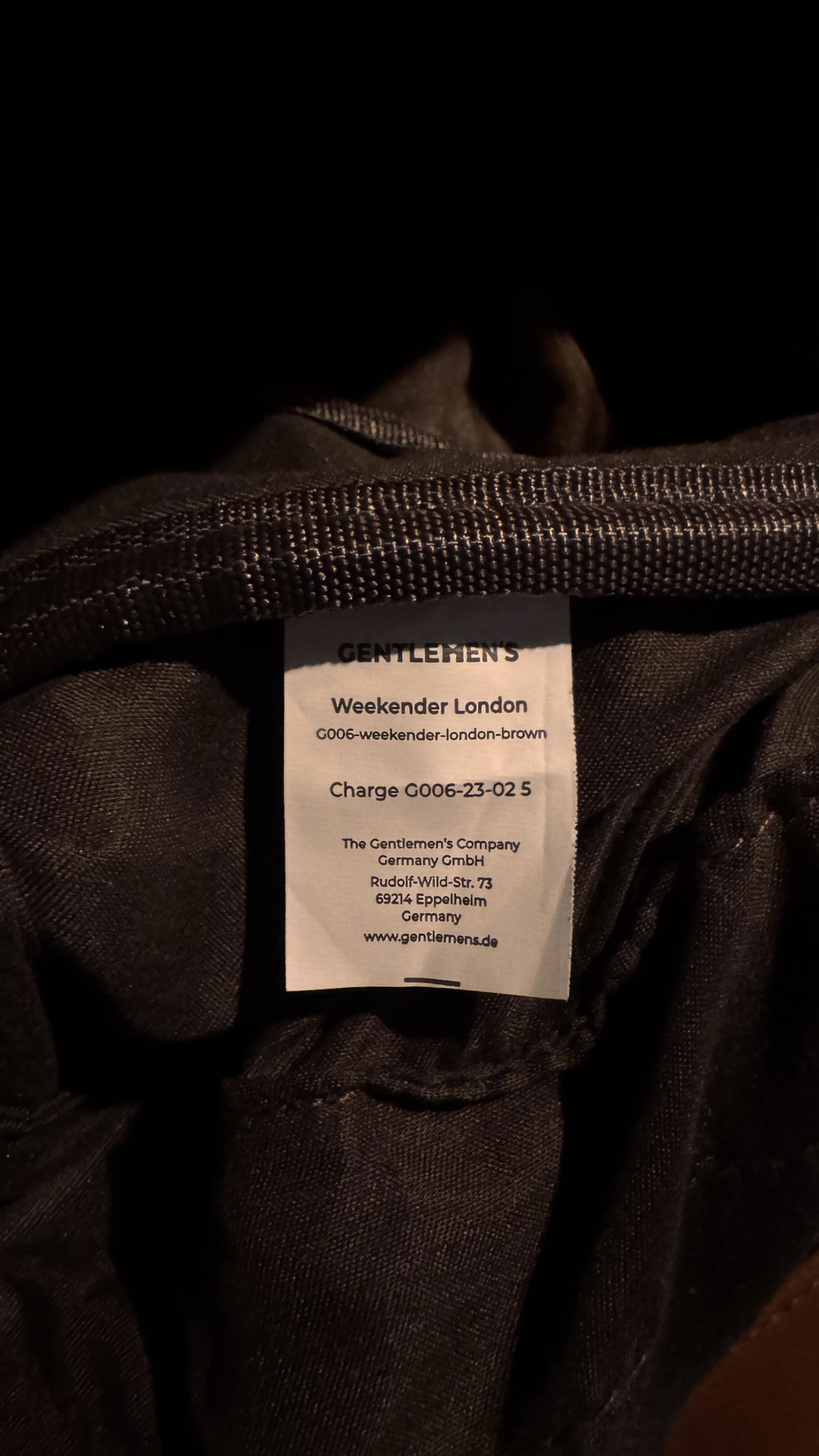 Handgepäck passt