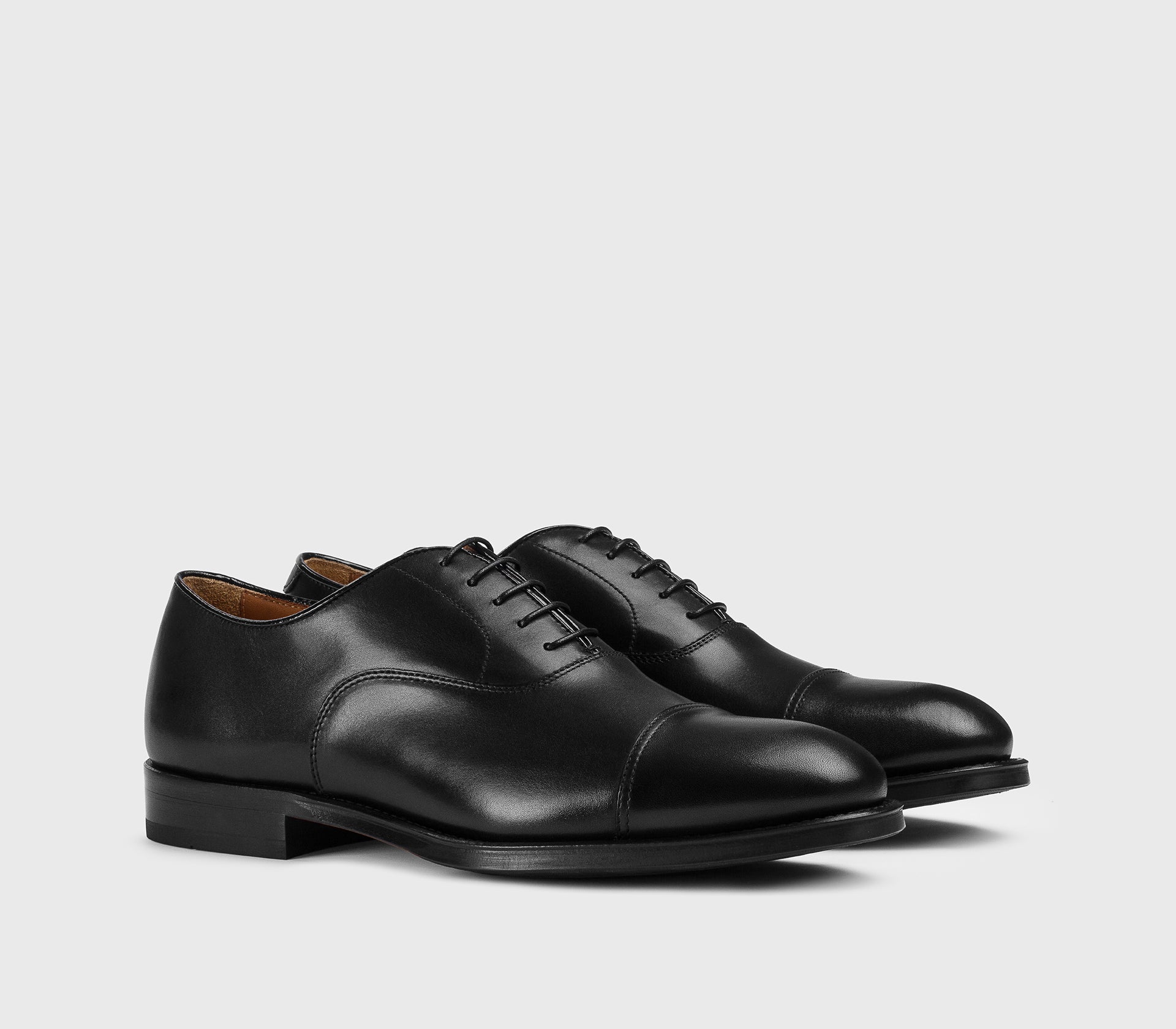 doucal-s-lace-ups-du1002-oxford-schn-rschuh-schwarz-leder image 3