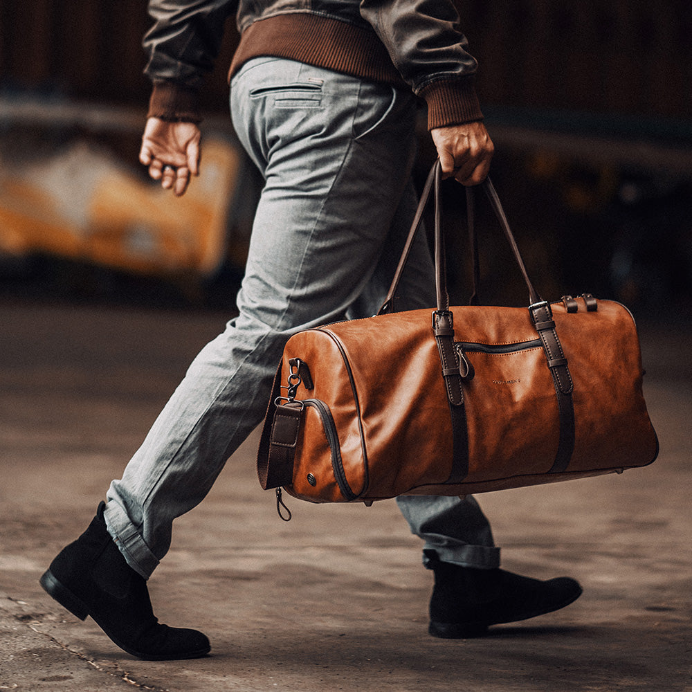 gentlemen-s-weekender-london-reisetasche-braun-vegan image 5