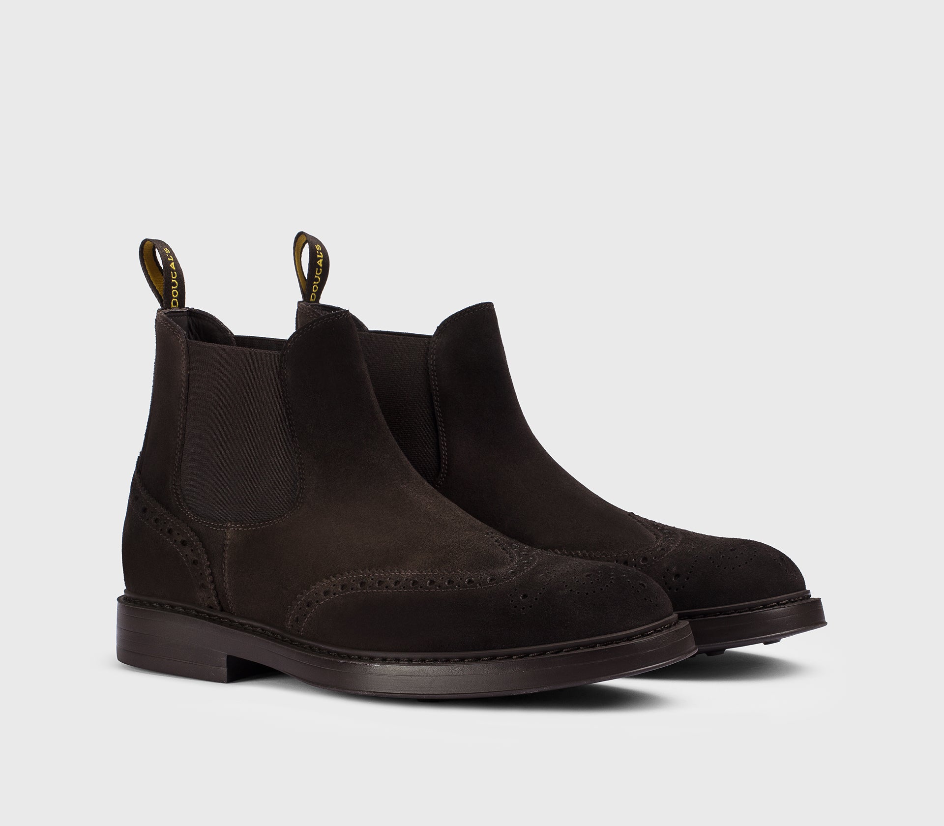 doucal-s-lace-ups-stiefelette-erdbraun-velours-blake image 3