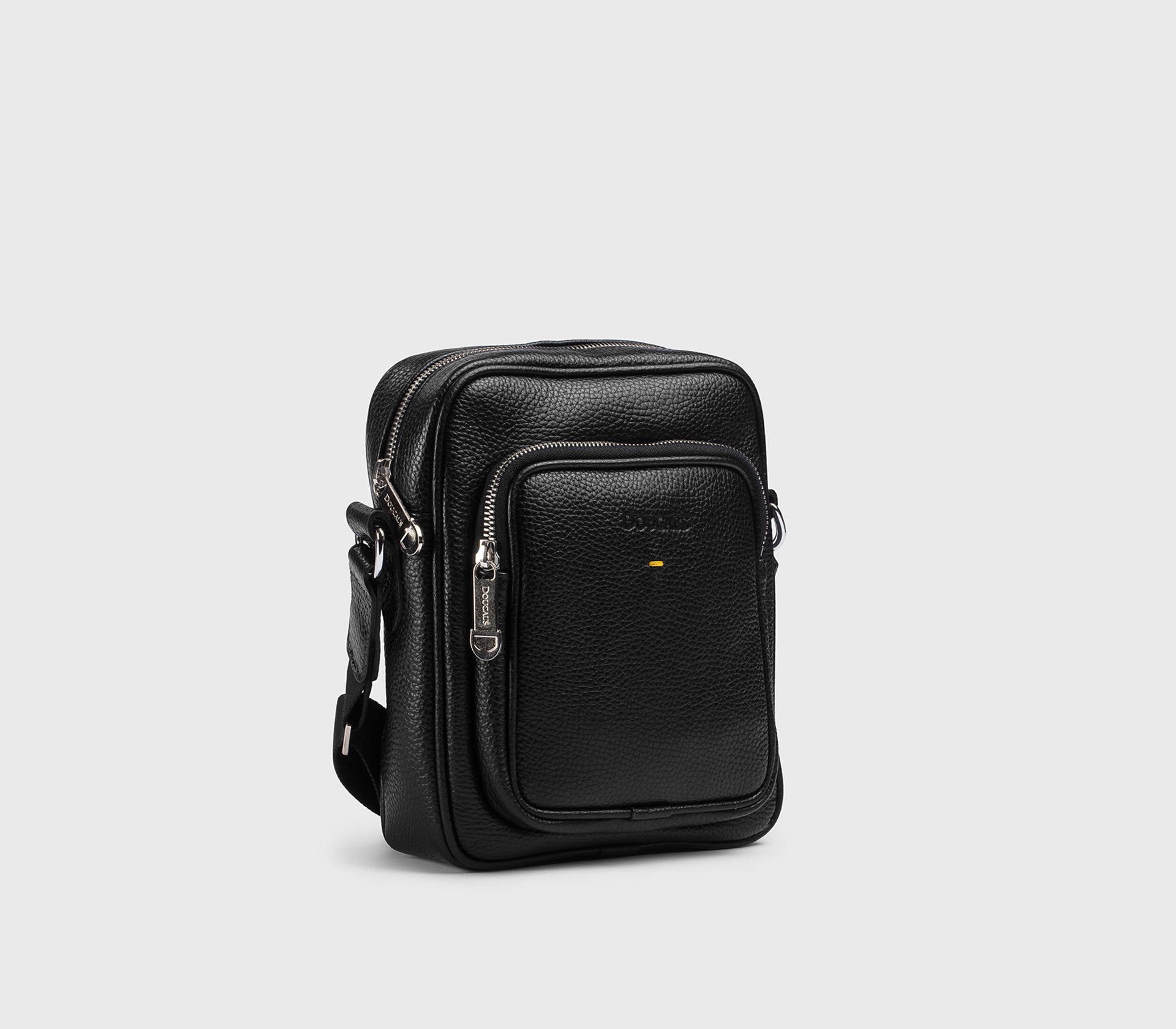doucal-s-bags-umh-ngetasche-schwarz-walkleder image 3