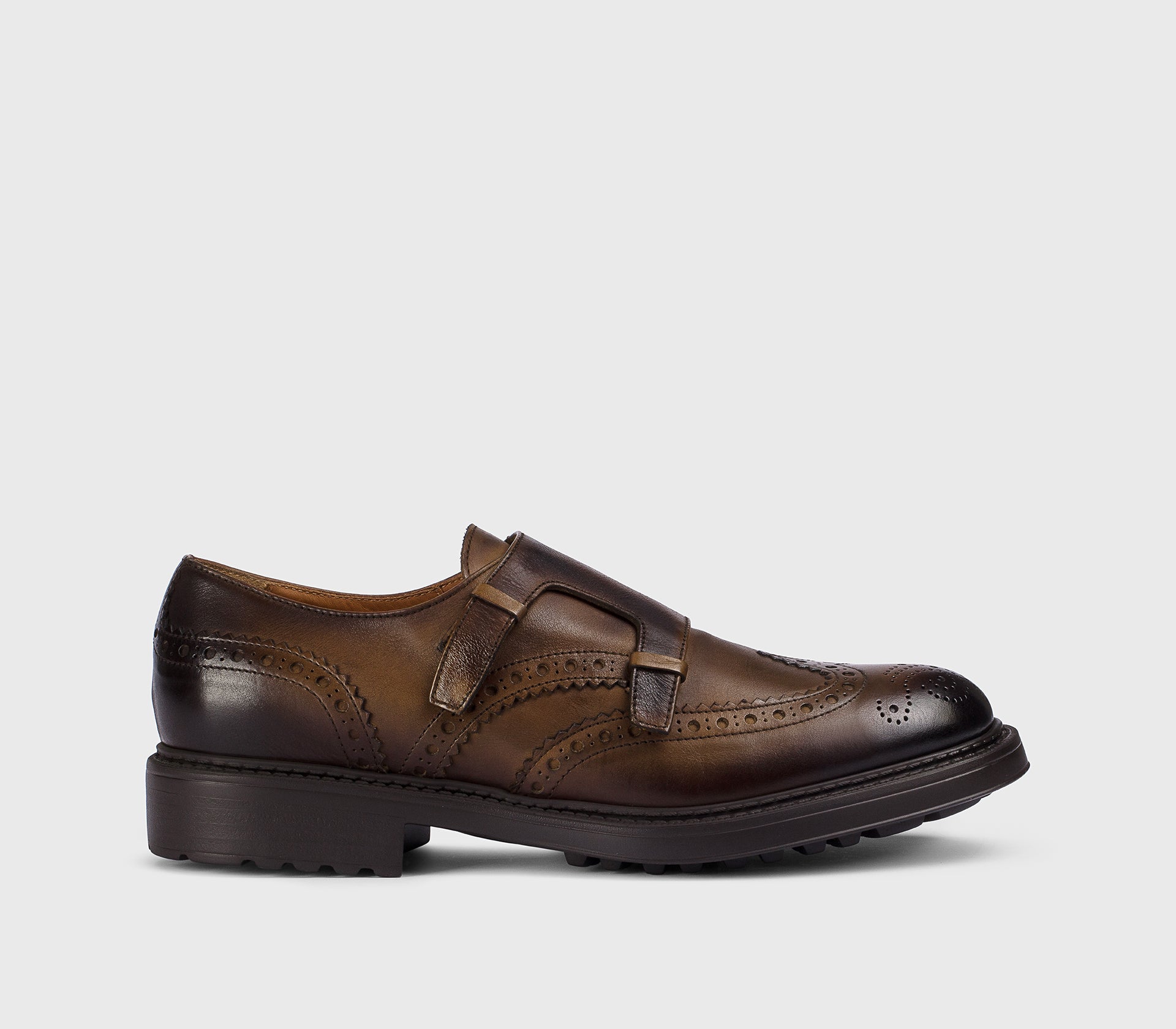 doucal-s-du3567-doppel-monkstrap-braun-kalbsleder image 1