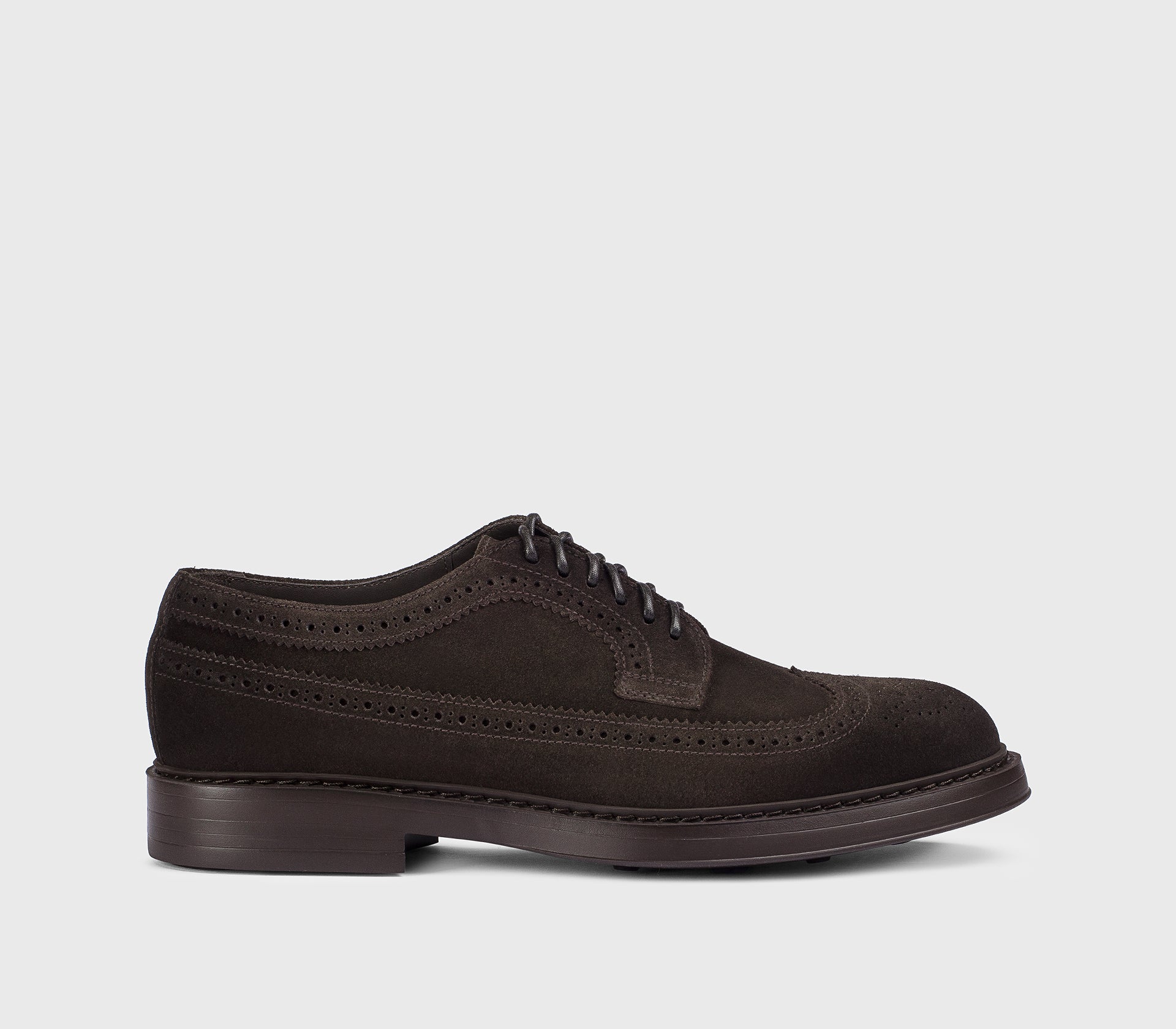 doucal-s-lace-ups-derby-wingtip-schn-sschuh-terre-veloursleder image 1