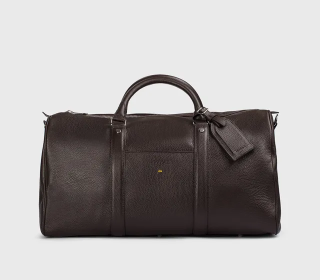 doucal-s-bags-weekender-db0023-reisetasche-schokolade-walkleder image 1