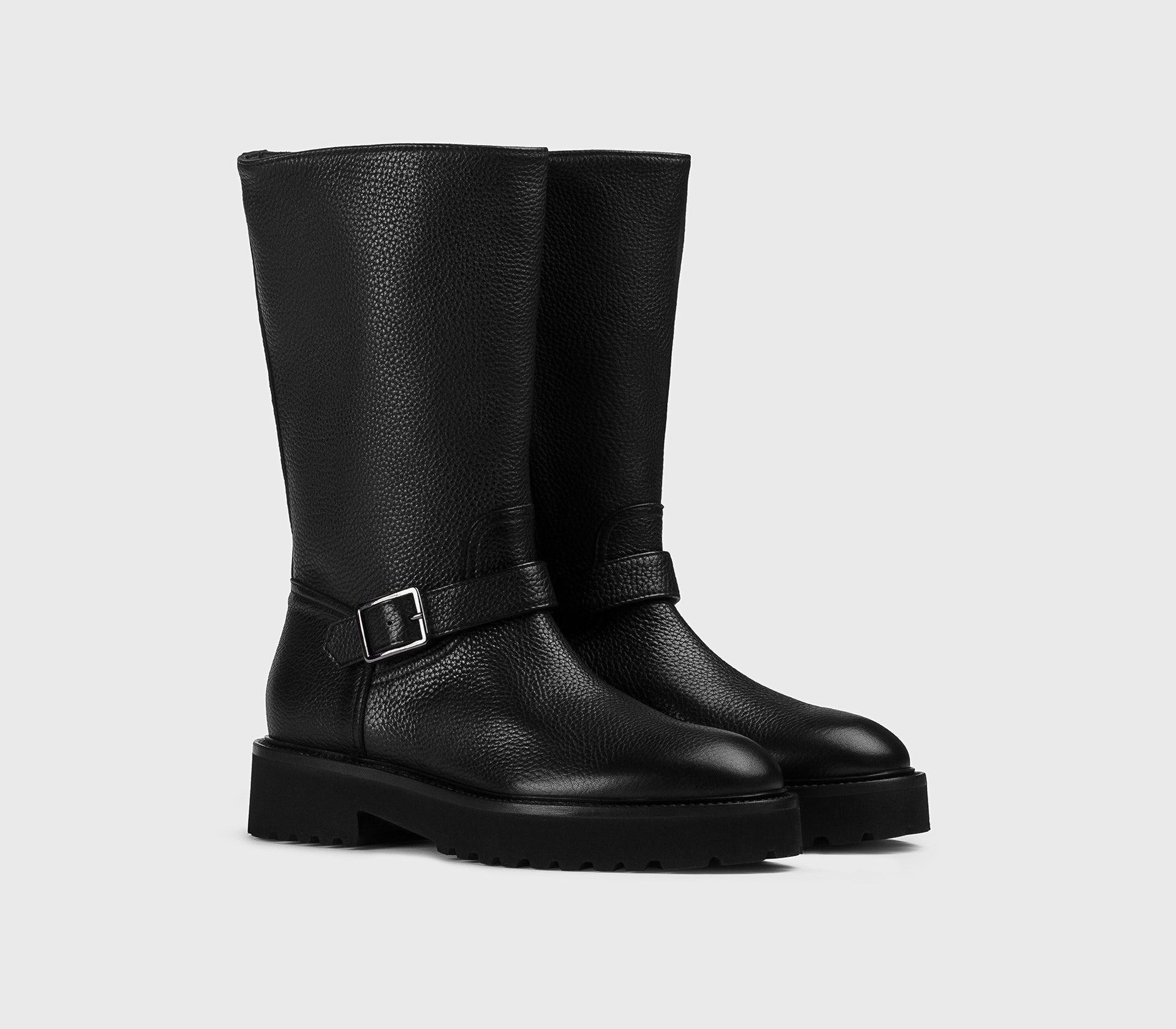doucal-s-boots-dd8917philuf287-lederstiefel-schwarz-damen image 3