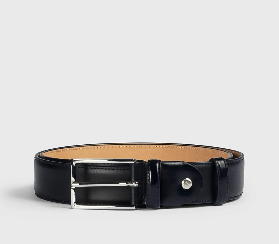 doucal-s-belts-dc0001sigmuf007-g-rtel-blau-leder-verstellbar image 1