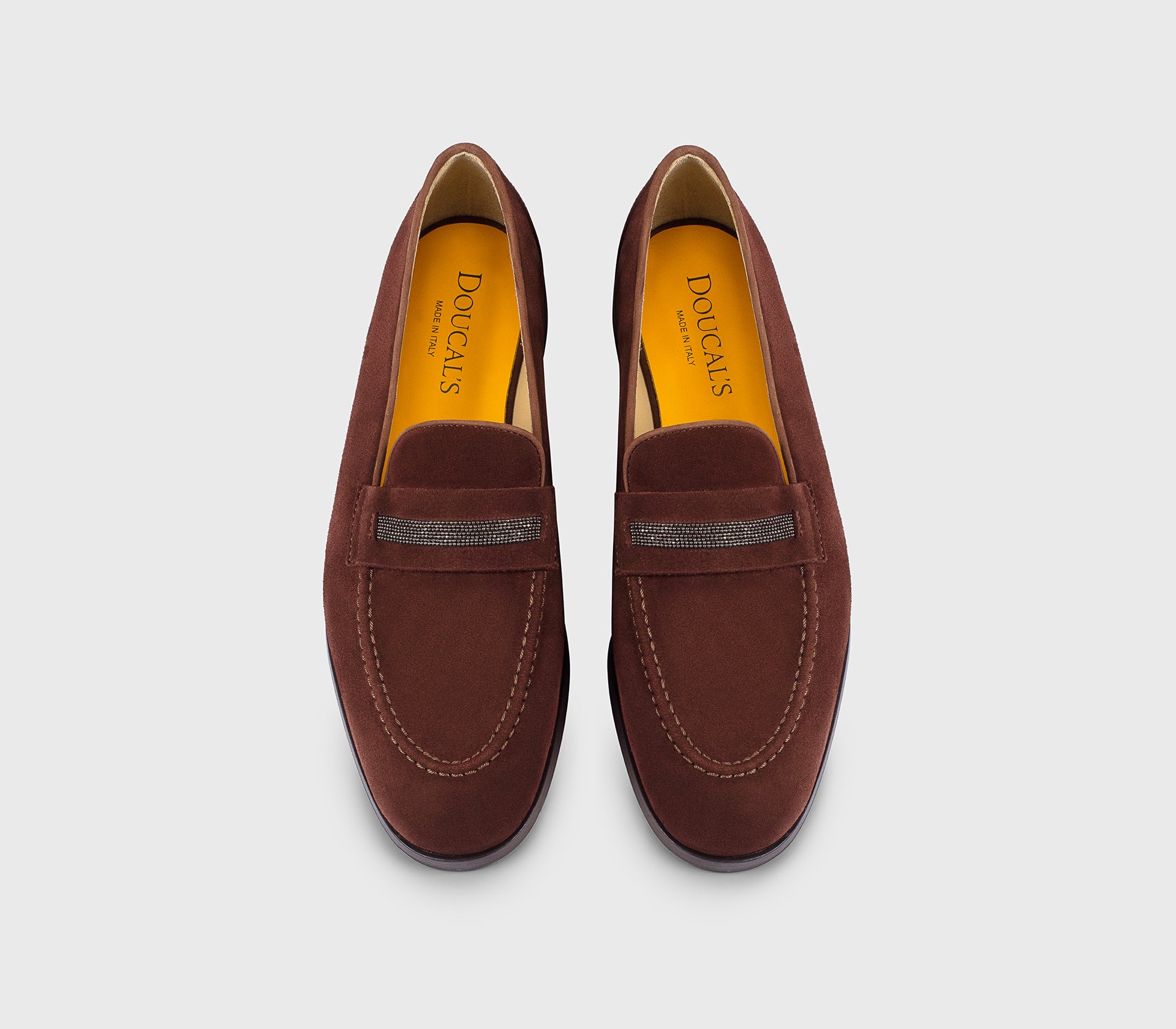 doucal-s-loafers-dd8944eleauf252-mokassin-velours-wood image 2