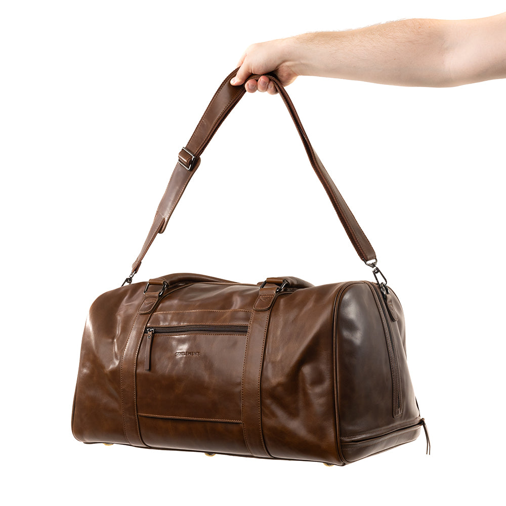 gentlemen-s-heidelberg-weekender-leder-reisetasche-schwarz-42l image 4