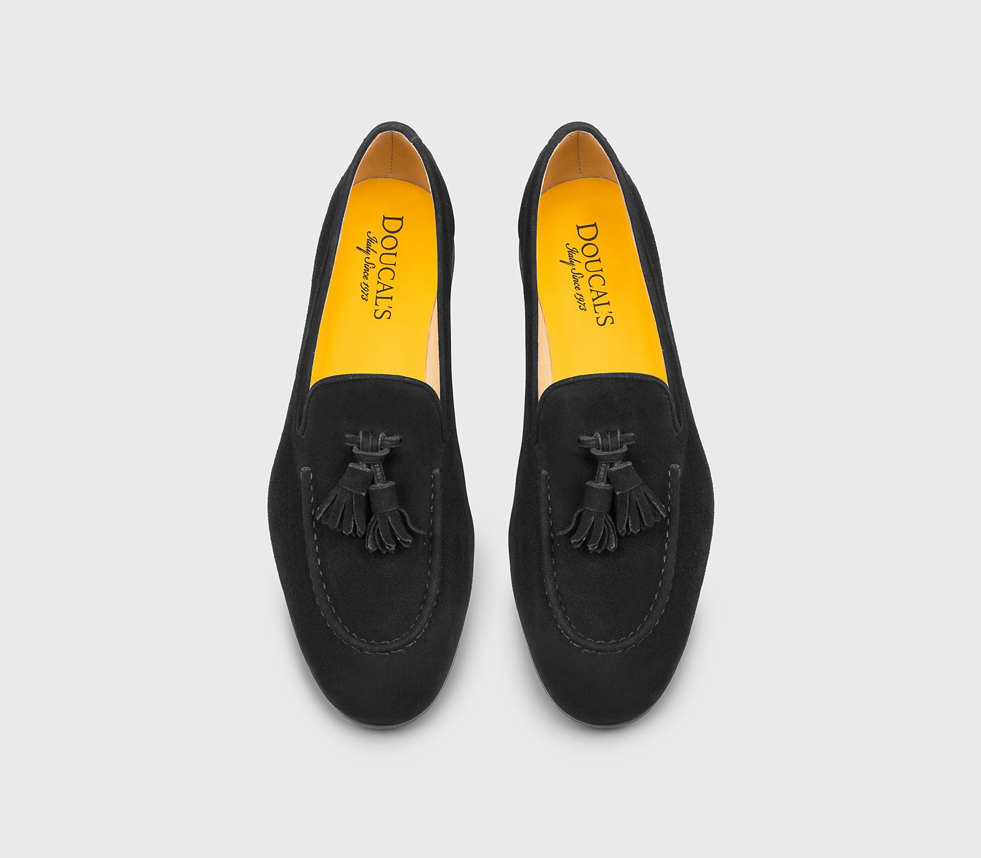 doucal-s-loafers-dd8313-mokassin-schwarz-velours-quasten image 2