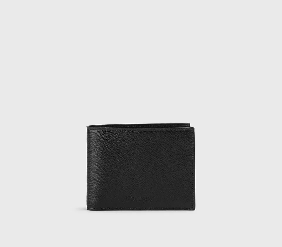 doucal-s-da0019-portemonnaie-schwarz-gekrispeltes-leder image 1