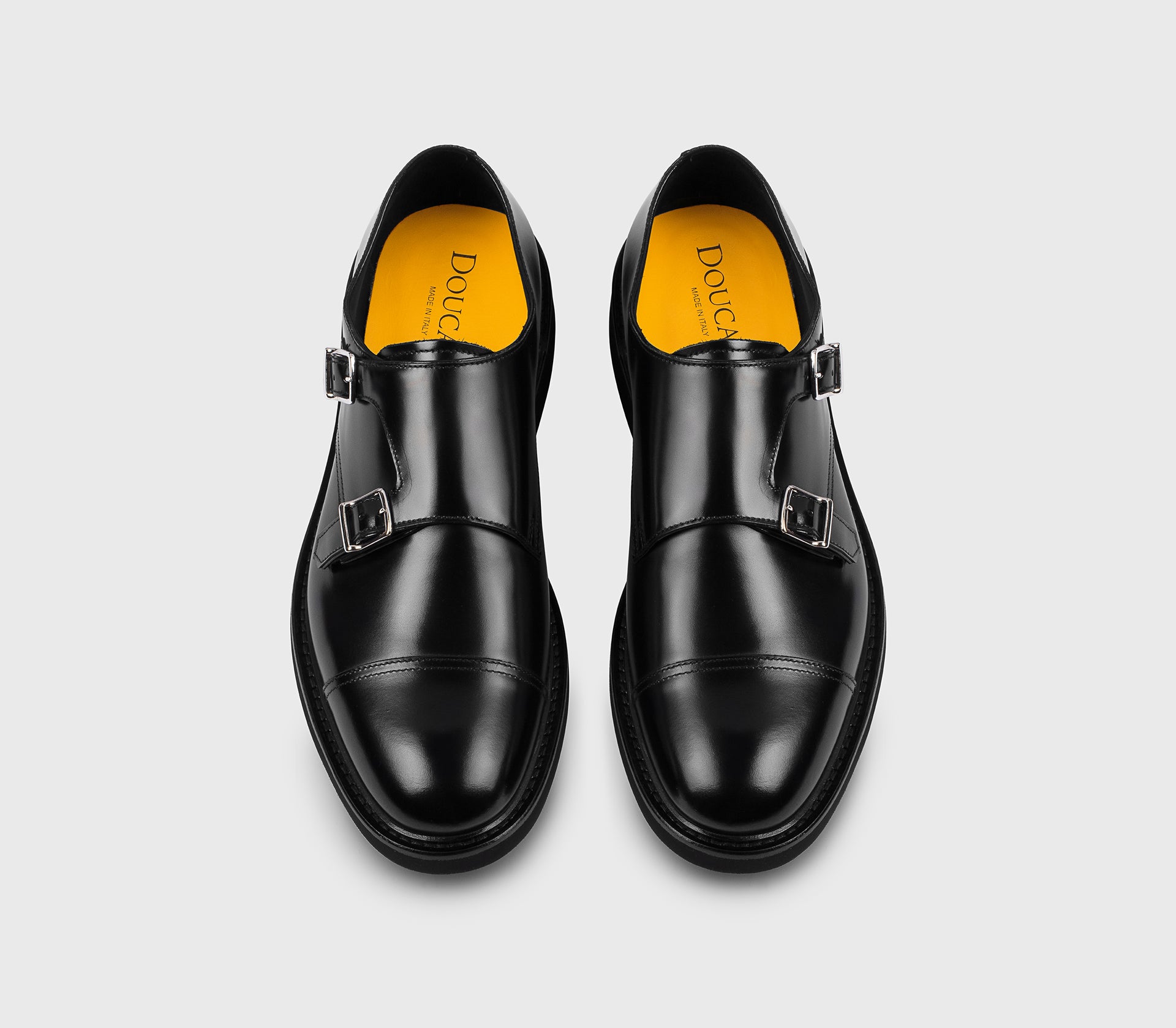 doucal-s-buckles-du3581genouf007-monkstrap-schwarz-kalbsleder image 2