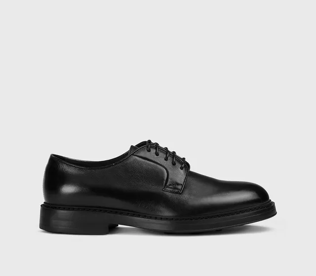 doucal-s-lace-ups-derby-schn-rschuh-schwarz-herren-kalbsleder image 1