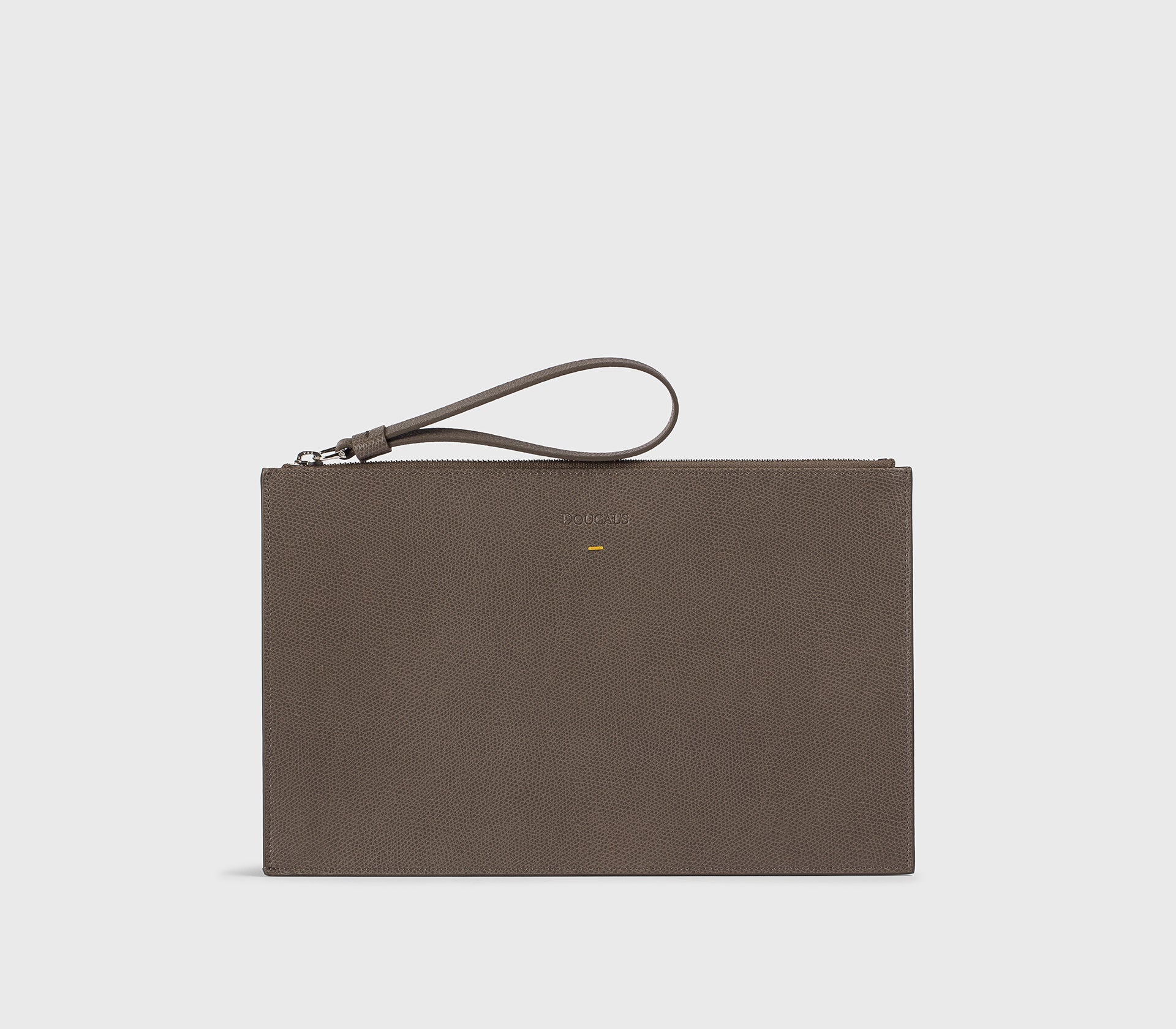 doucal-s-da0022-dokumententasche-taupe-leder-pochette image 1