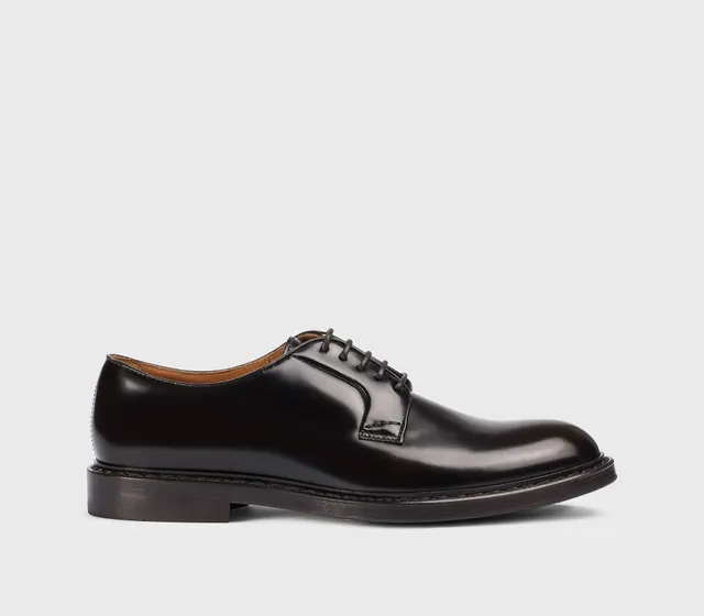 doucal-s-lace-ups-derby-schn-hrschuh-ebenholzbraun-kalbsleder image 1