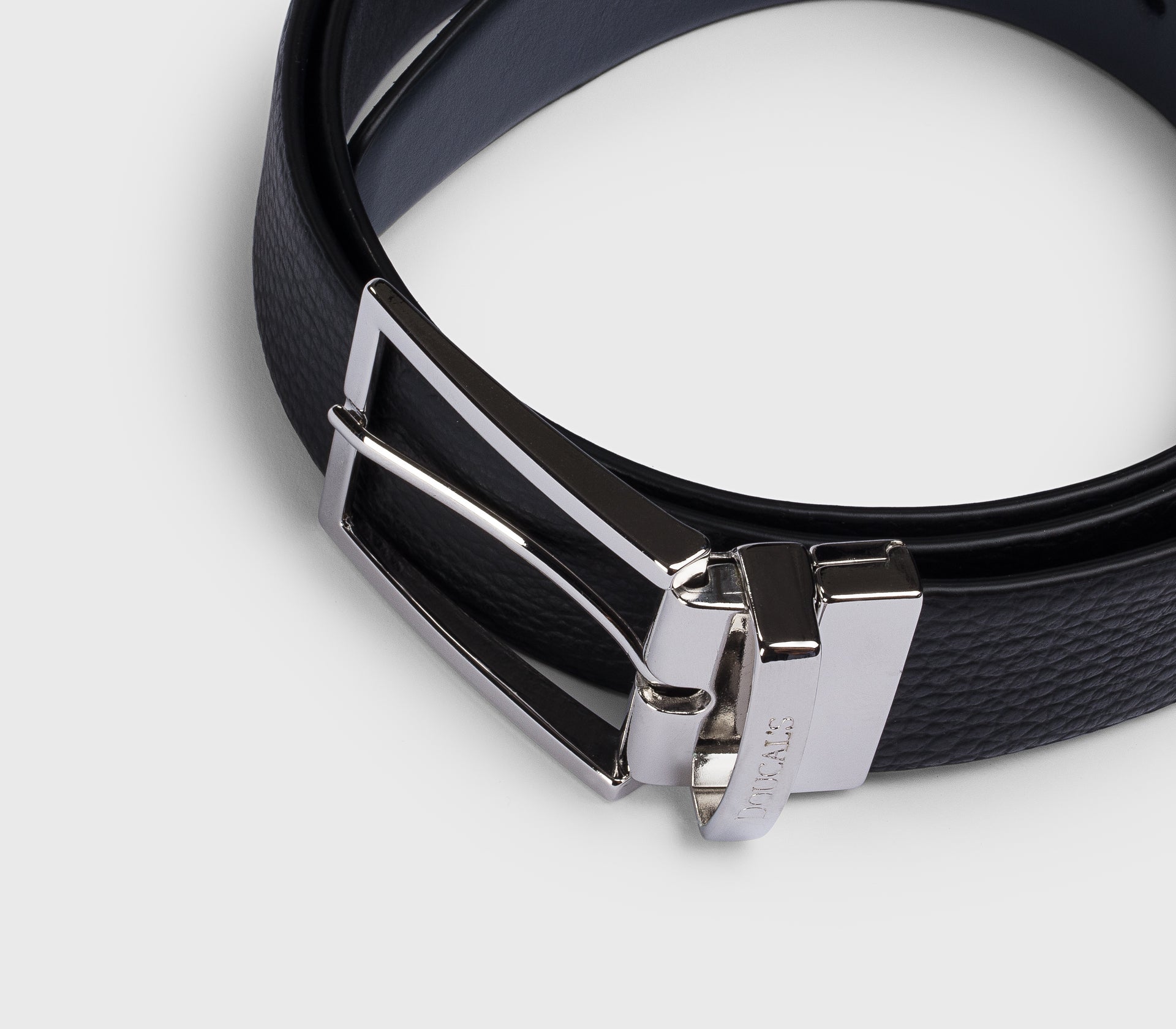 doucal-s-belts-dc0036nikouf972-g-rtel-schwarz-navy-wende image 3