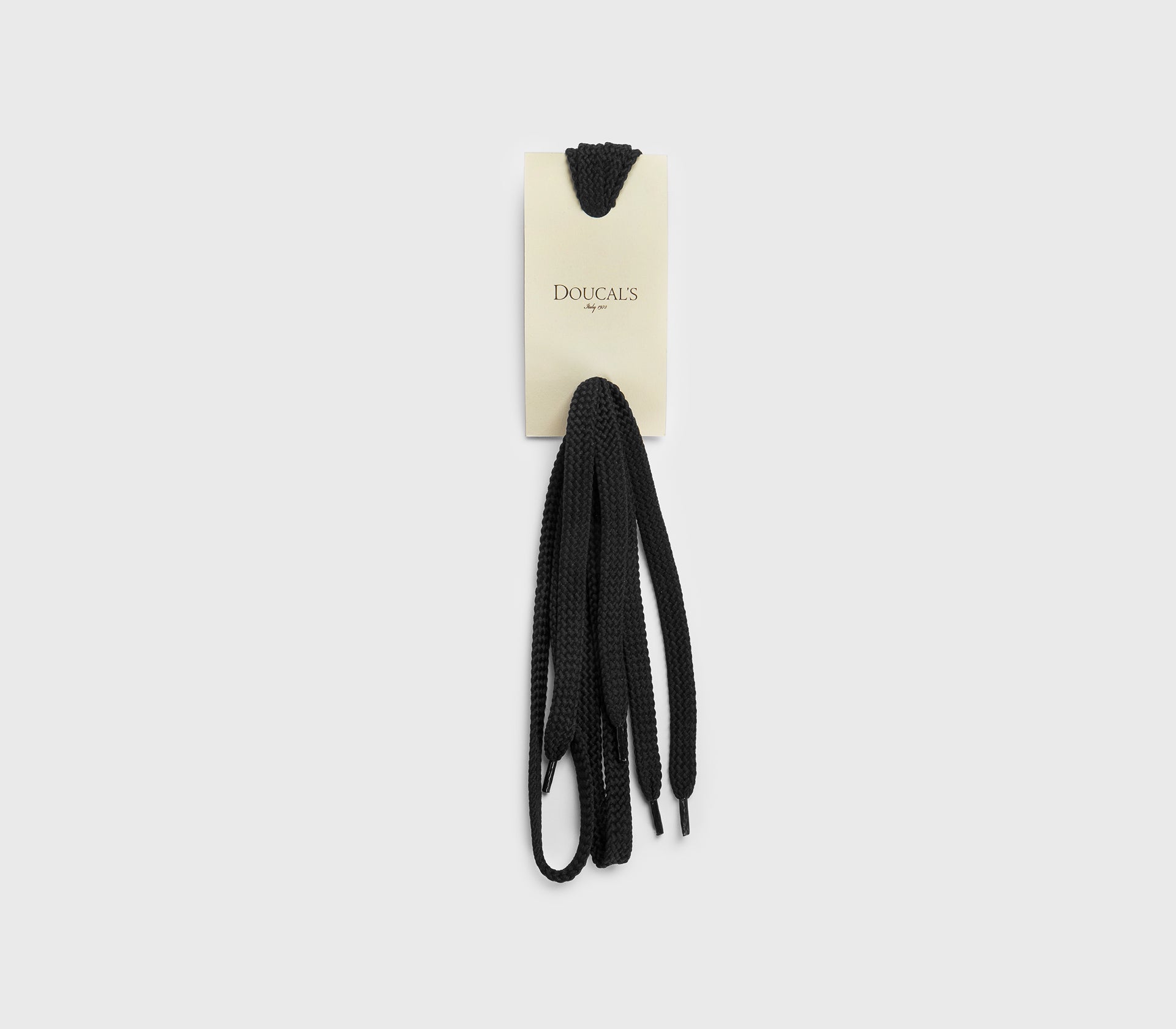 doucal-s-laces-schn-rsenkel-schwarz-130cm-geflochten image 1