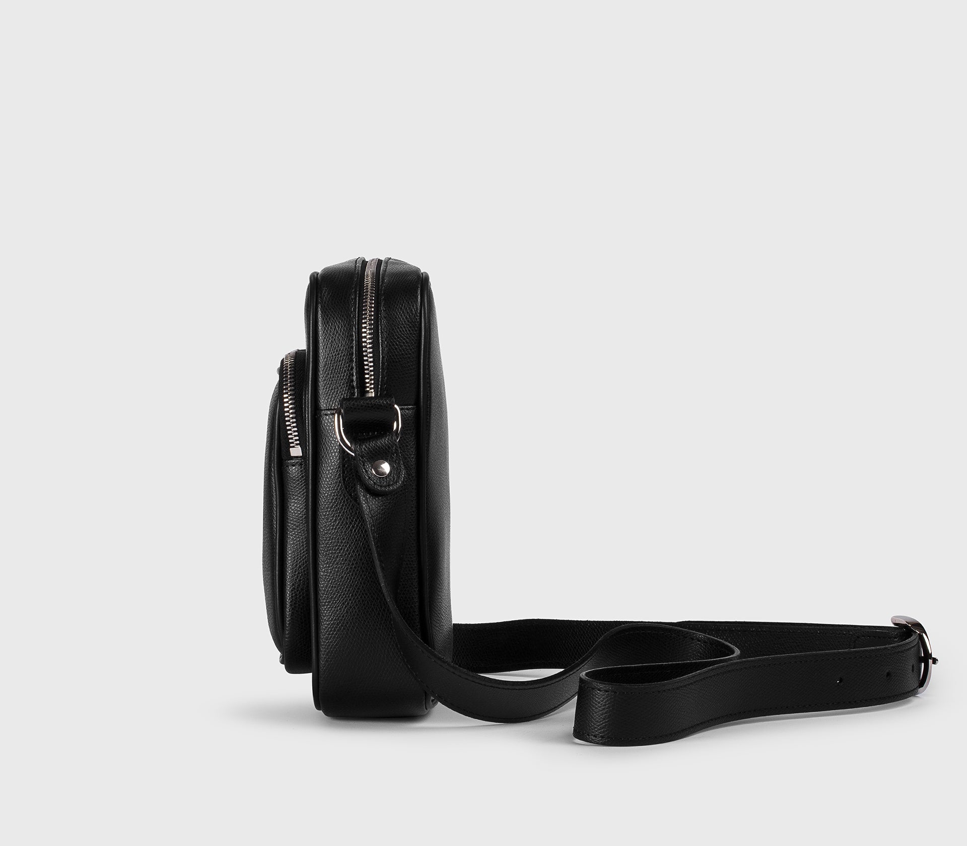 doucal-s-bags-db0021-umh-ngetasche-schwarz-gekrispeltes-leder image 2