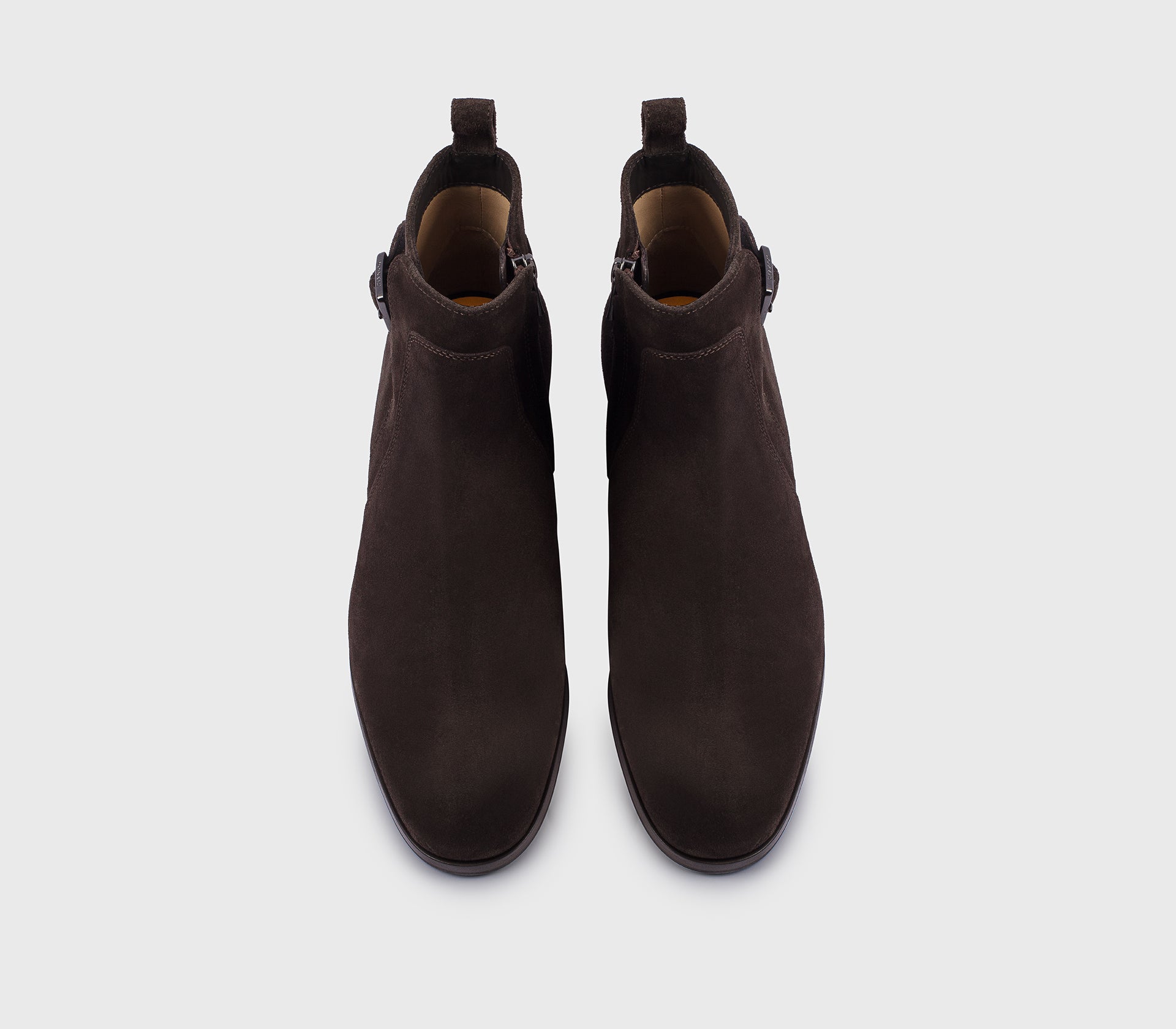 doucal-s-dd8946-stiefelette-velours-mahagoni-damen image 2