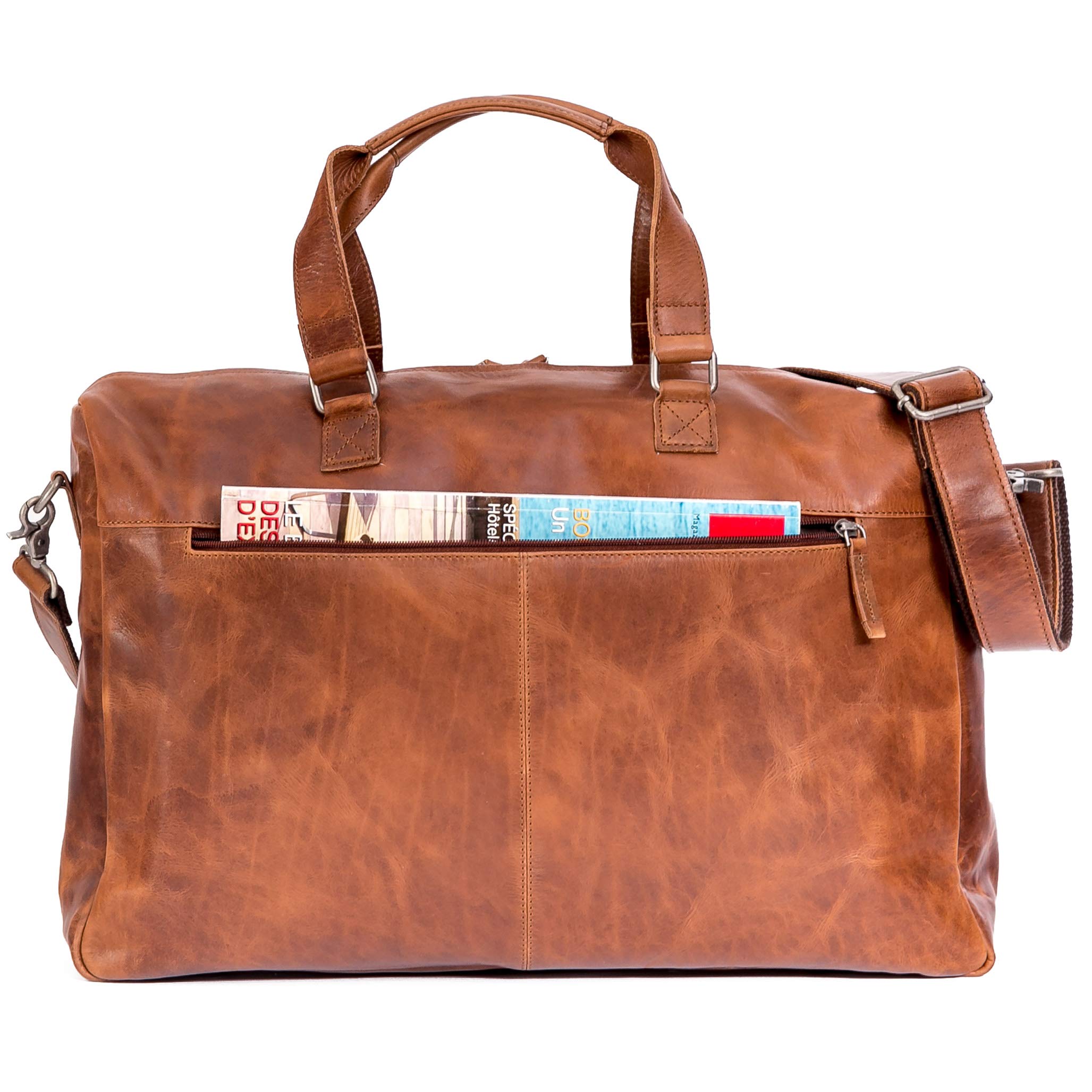 almadih-kane-reisetasche-leder-braun-havana-mit-laptopfach image 6