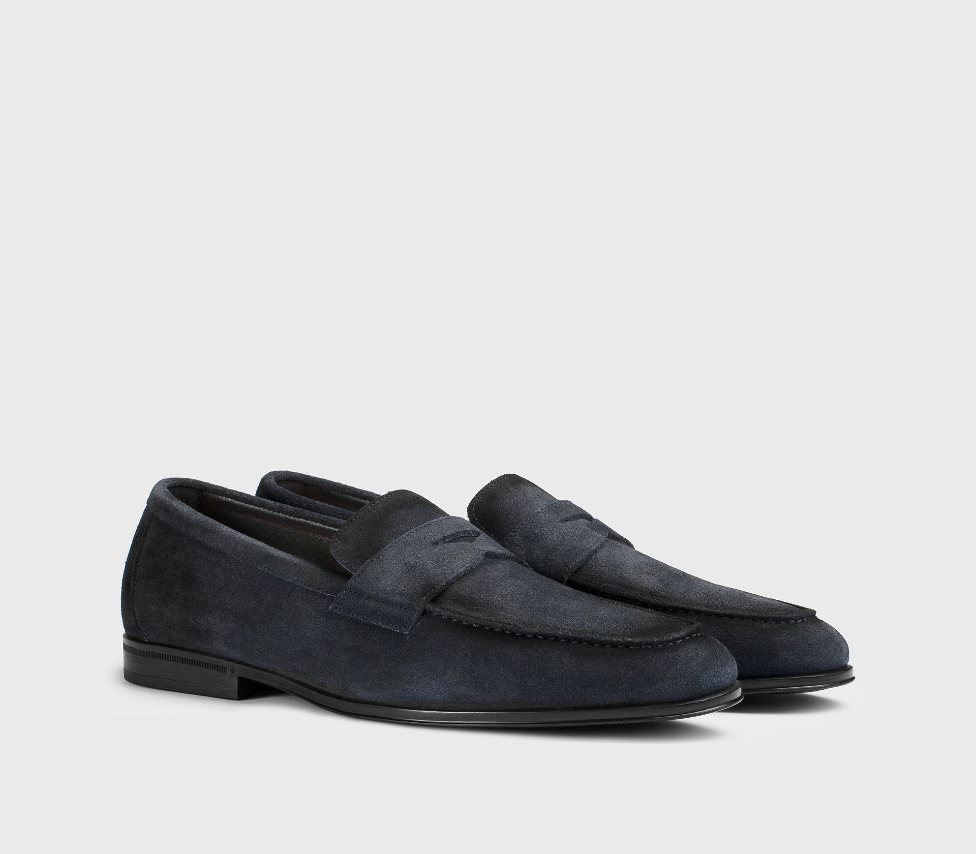 doucal-s-du3382-penny-loafer-velours-blau-herren image 3