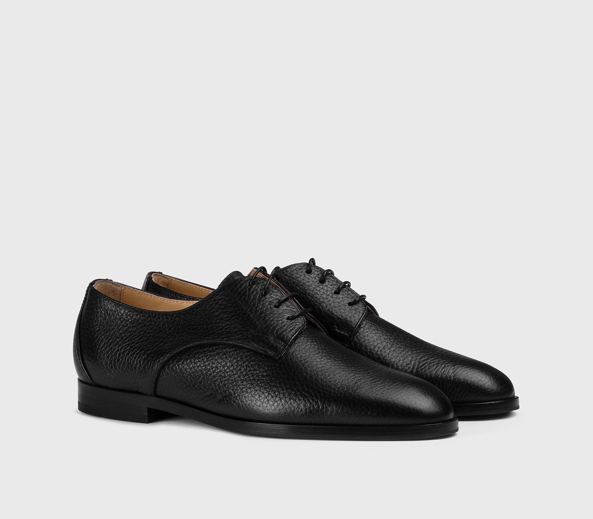 doucal-s-lace-ups-schn-rschuh-hirschleder-schwarz image 3