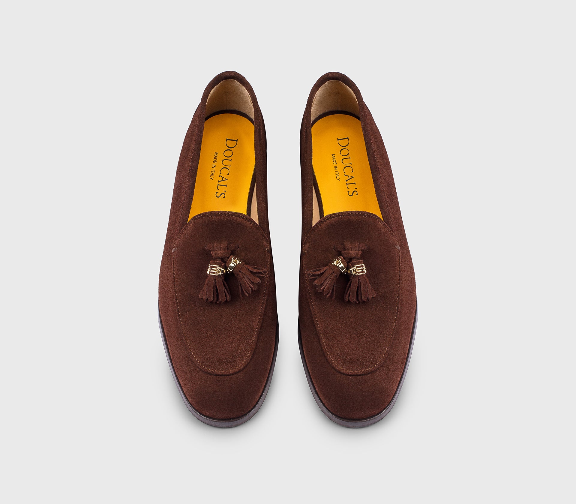 doucal-s-loafers-dd8943eleauf252-mokassin-wood-quasten-suede image 2
