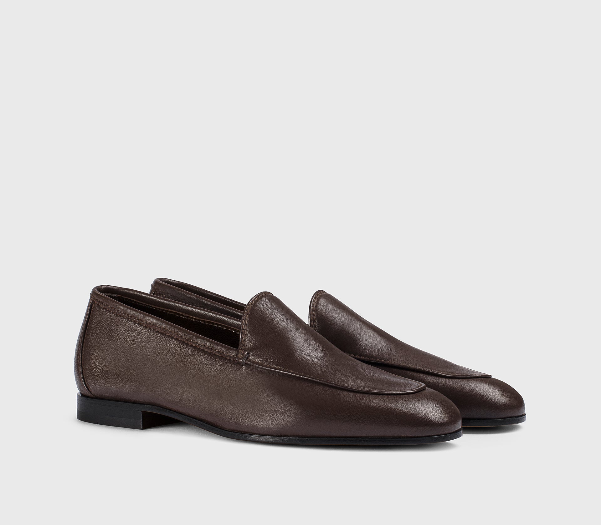 doucal-s-loafers-dd8879-mokassin-kaffeebraun-leder-damen image 3