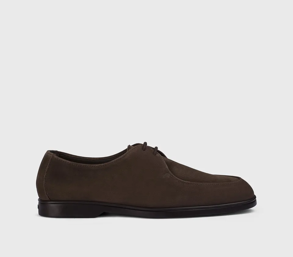 doucal-s-lace-ups-du3512-schn-rschuh-velours-mahagoni image 1