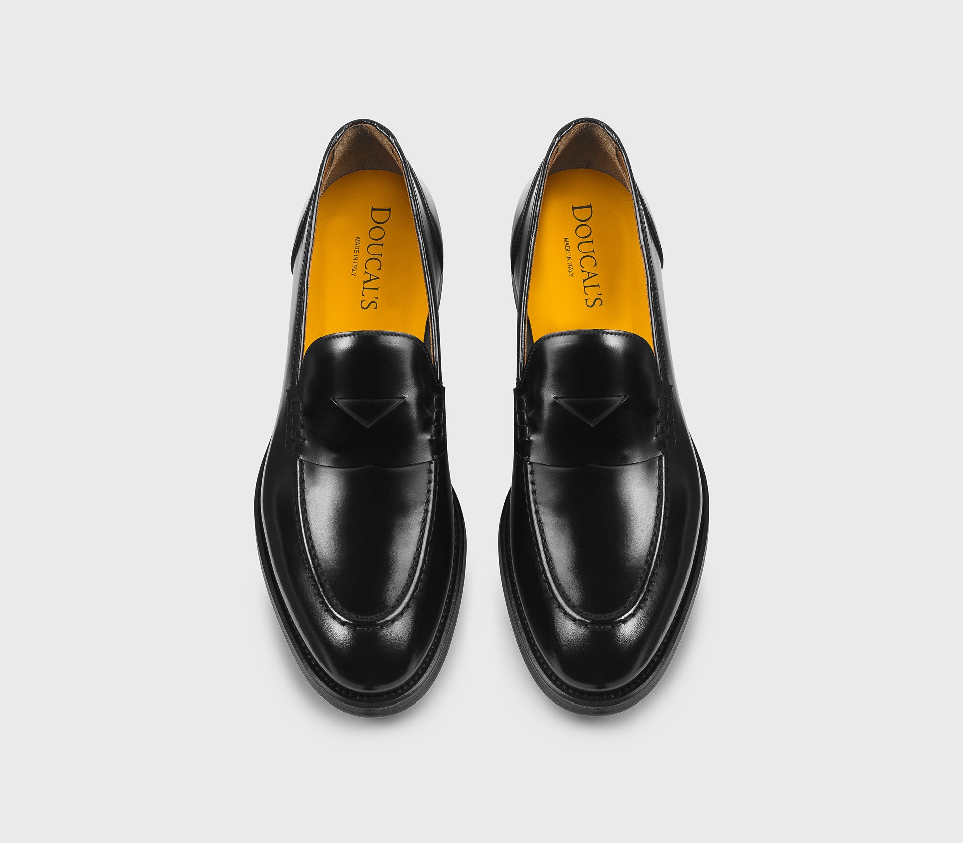 doucal-s-loafers-du3268orvnuy007-mokassin-schwarz-leder image 2