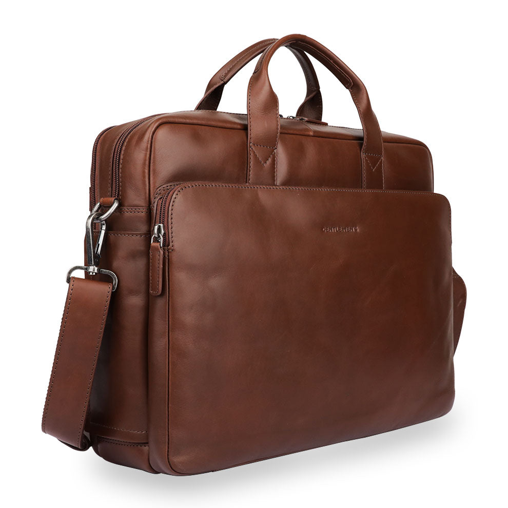 gentlemen-s-max-laptoptasche-leder-16-zoll-cognac-trolley-slot image 3