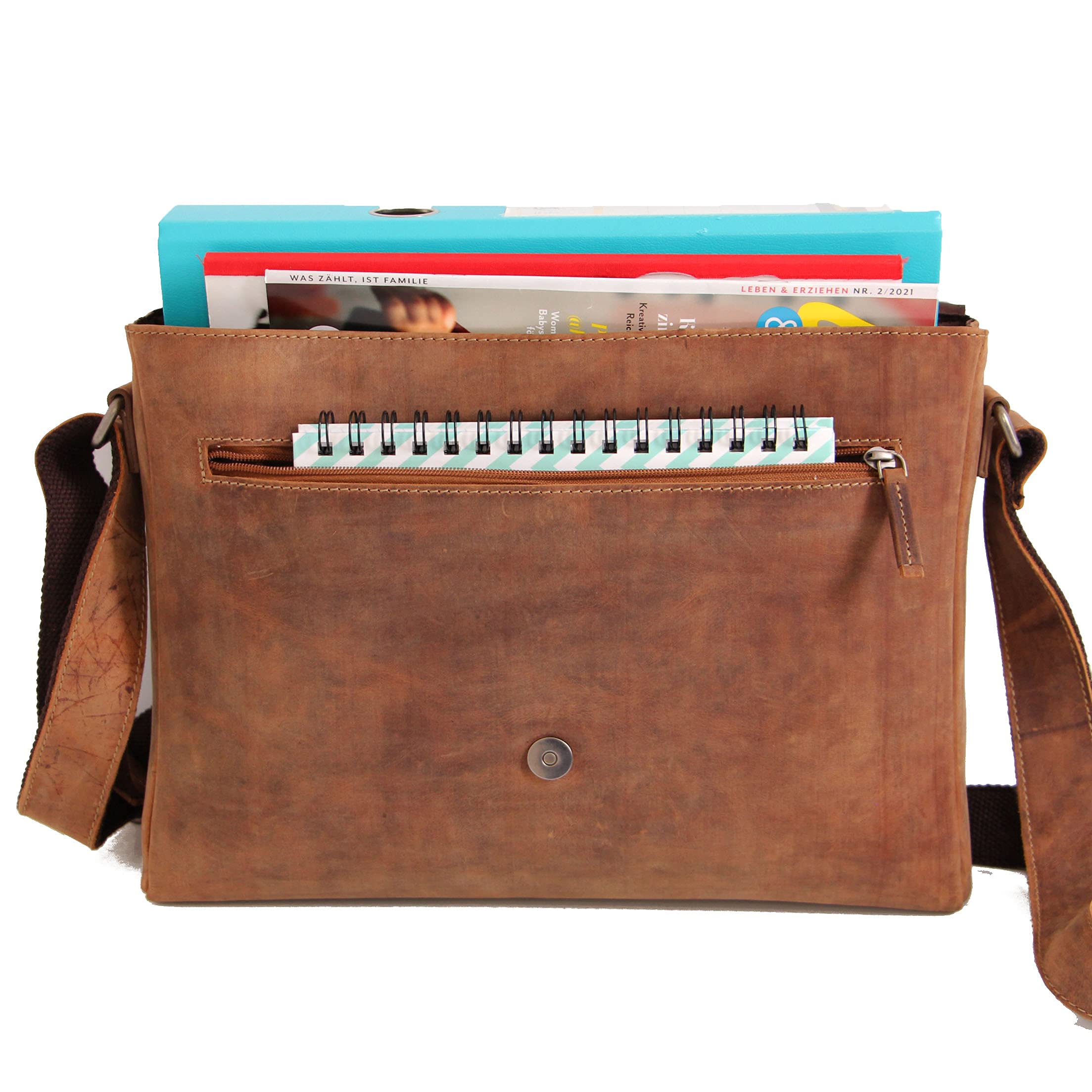 almadih-taschen-messenger-umh-ngetasche-rindsleder-braun-laptop image 6