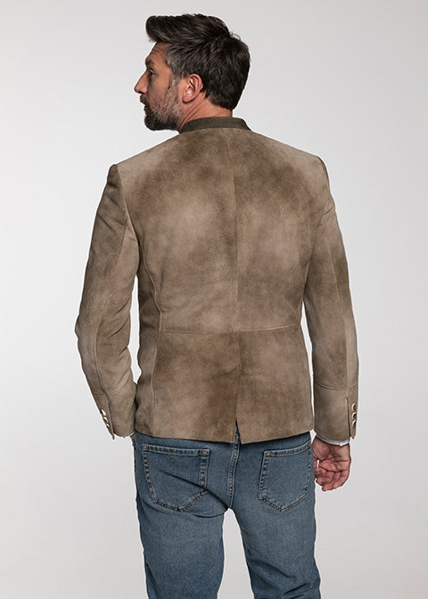 beckert-chester-lederjacke-schotter-ziegenvelours-stehkragen image 3
