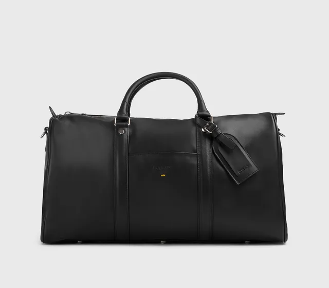 doucal-s-weekender-leder-schwarz-48h-made-in-italy-herren image 1