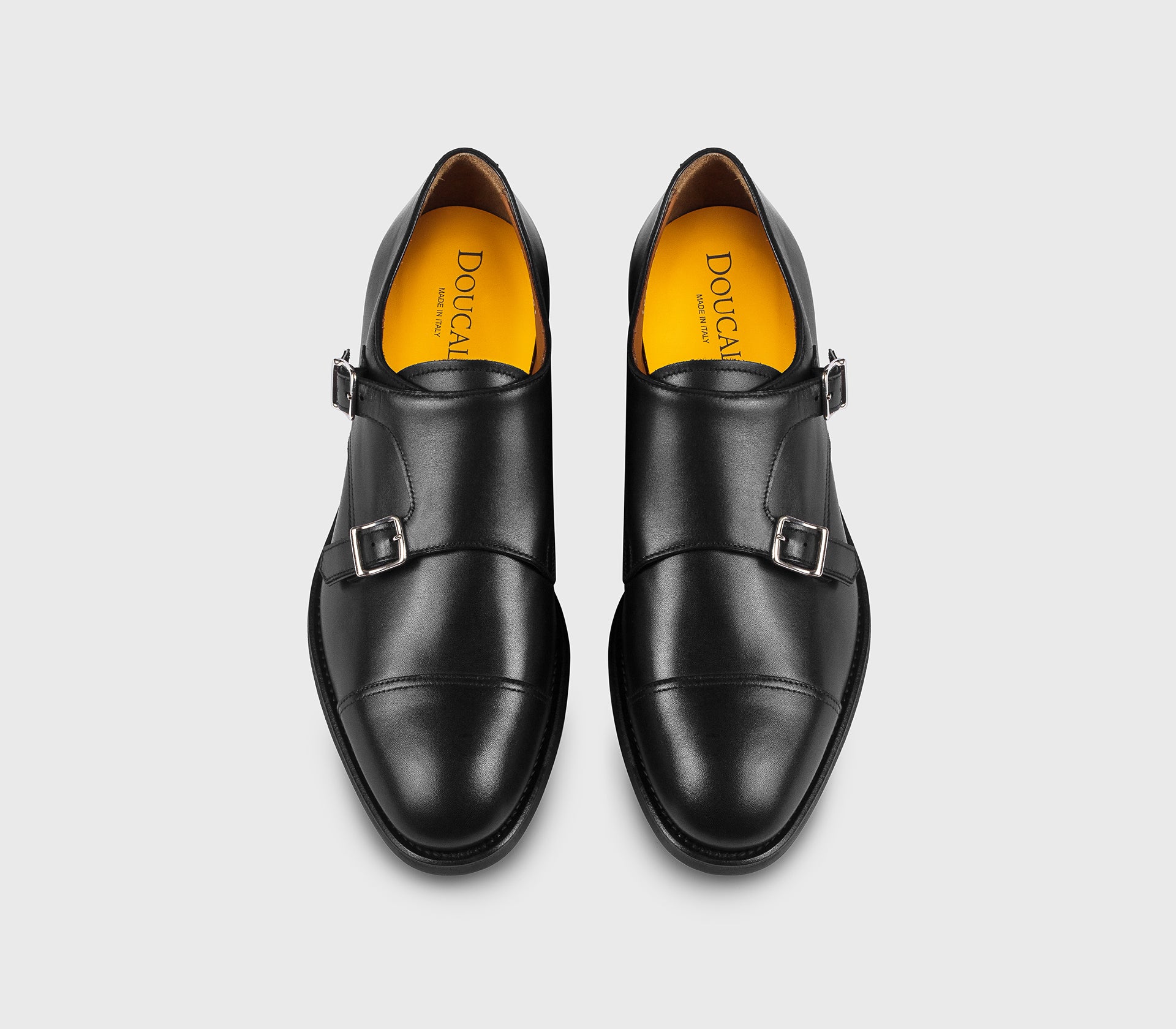 doucal-s-monkstrap-kalbsleder-schwarz-doppelschnalle-herren image 2