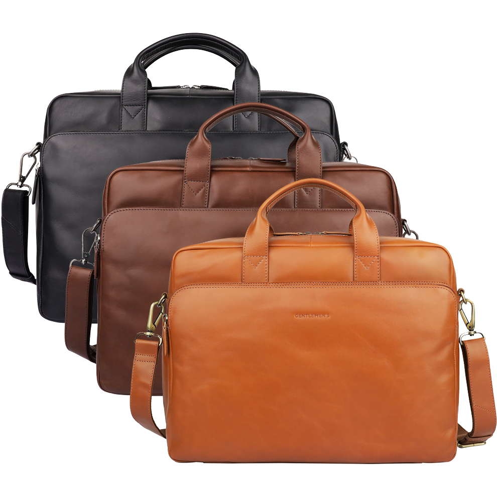 gentlemen-s-max-laptoptasche-leder-16-zoll-cognac-trolley-slot image 1