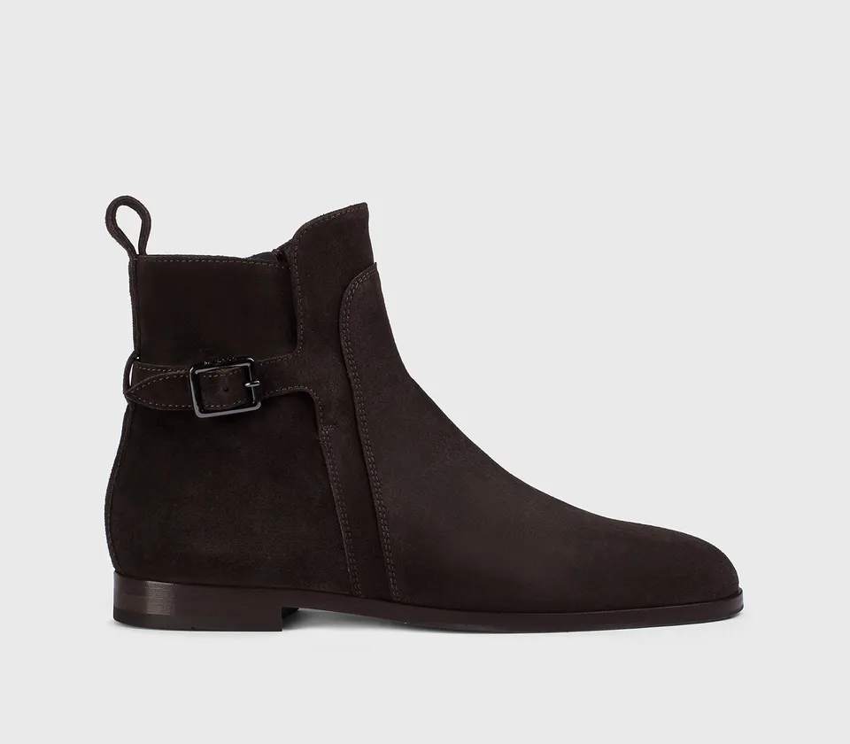 doucal-s-dd8946-stiefelette-velours-mahagoni-damen image 1