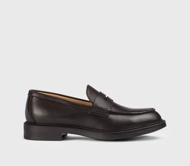 doucal-s-loafers-penny-mokassin-mahagoni-kalbsleder-damen image 1