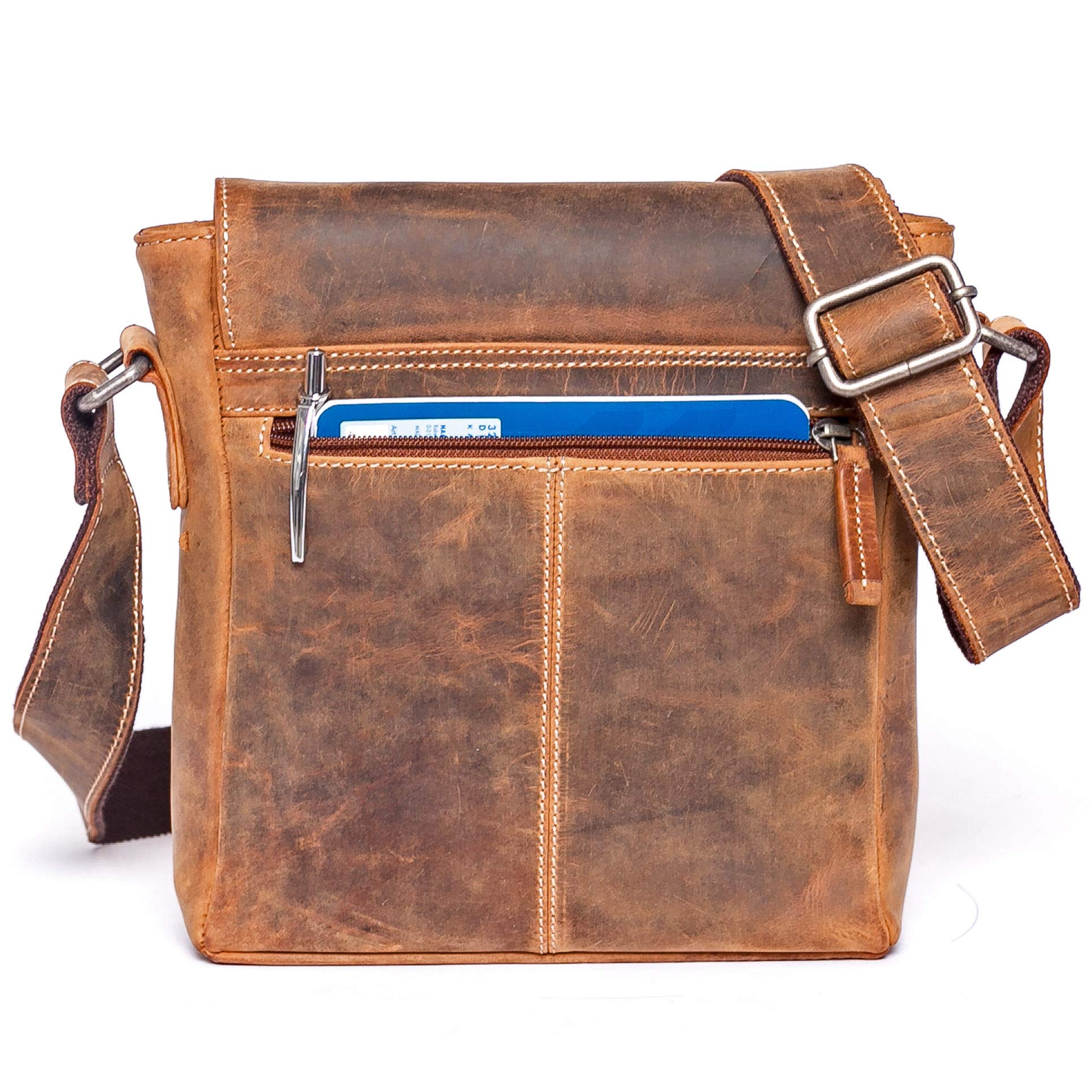 almadih-taschen-luis-umh-ngetasche-leder-braun-vintage-9-7-zoll image 7